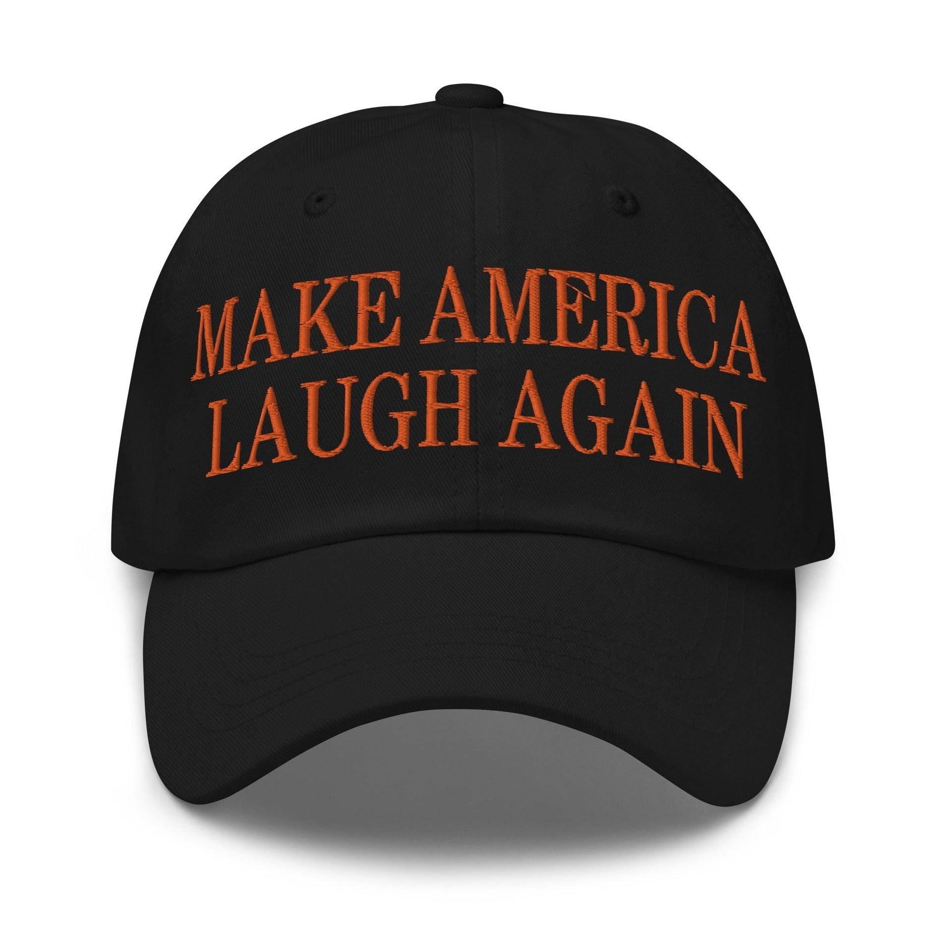 Make Us Laugh Again MALA Halloween Embroidered Dad Hat Default Title Capital Crowns Dad Hats Harris Halloween Liberal Make Again