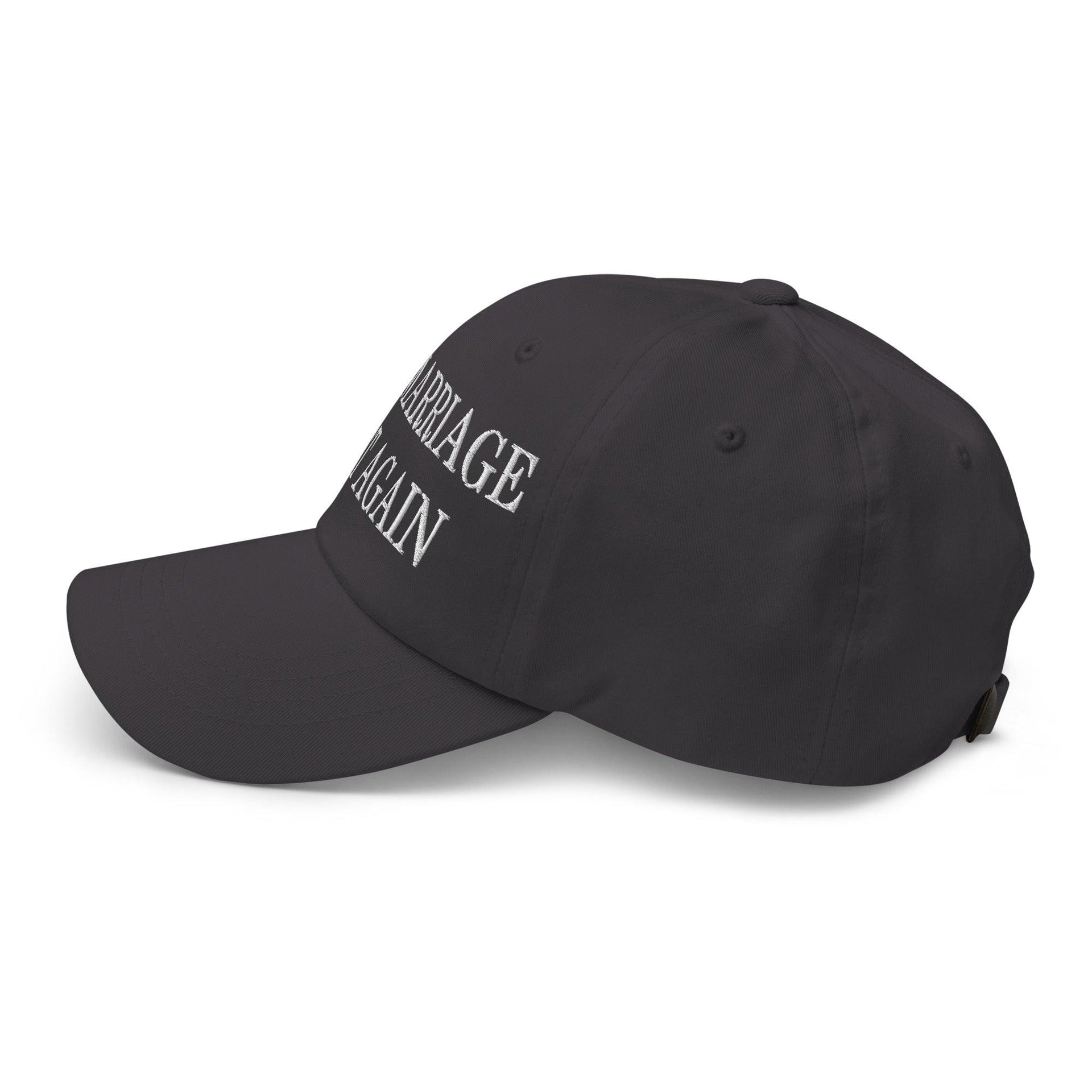Make Marriage Great Again Embroidered Dad Hat Capital Crowns Dad Hats LADs Make Again