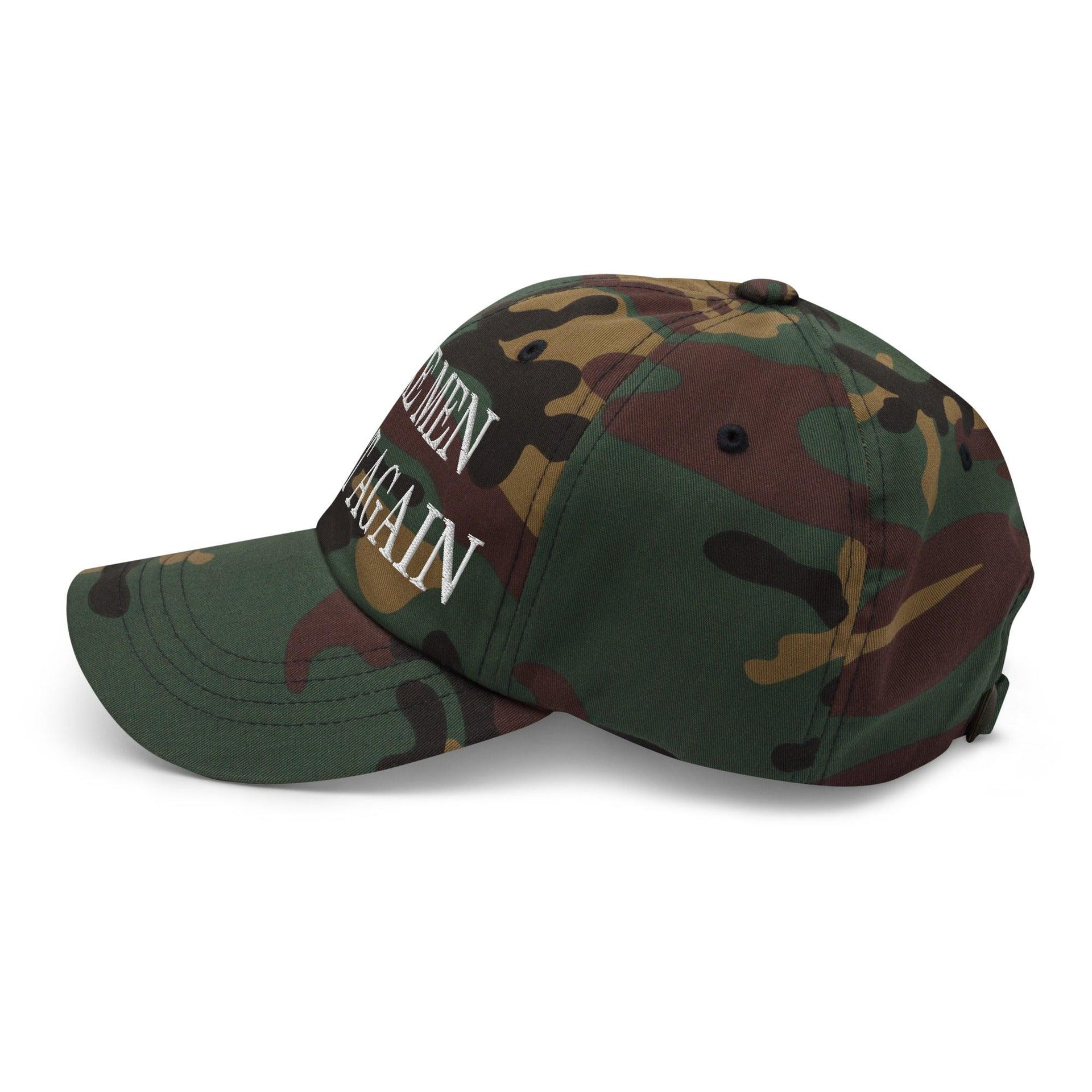 Make Men Great Again Embroidered Dad Hat Capital Crowns Dad Hats LADs Make Again