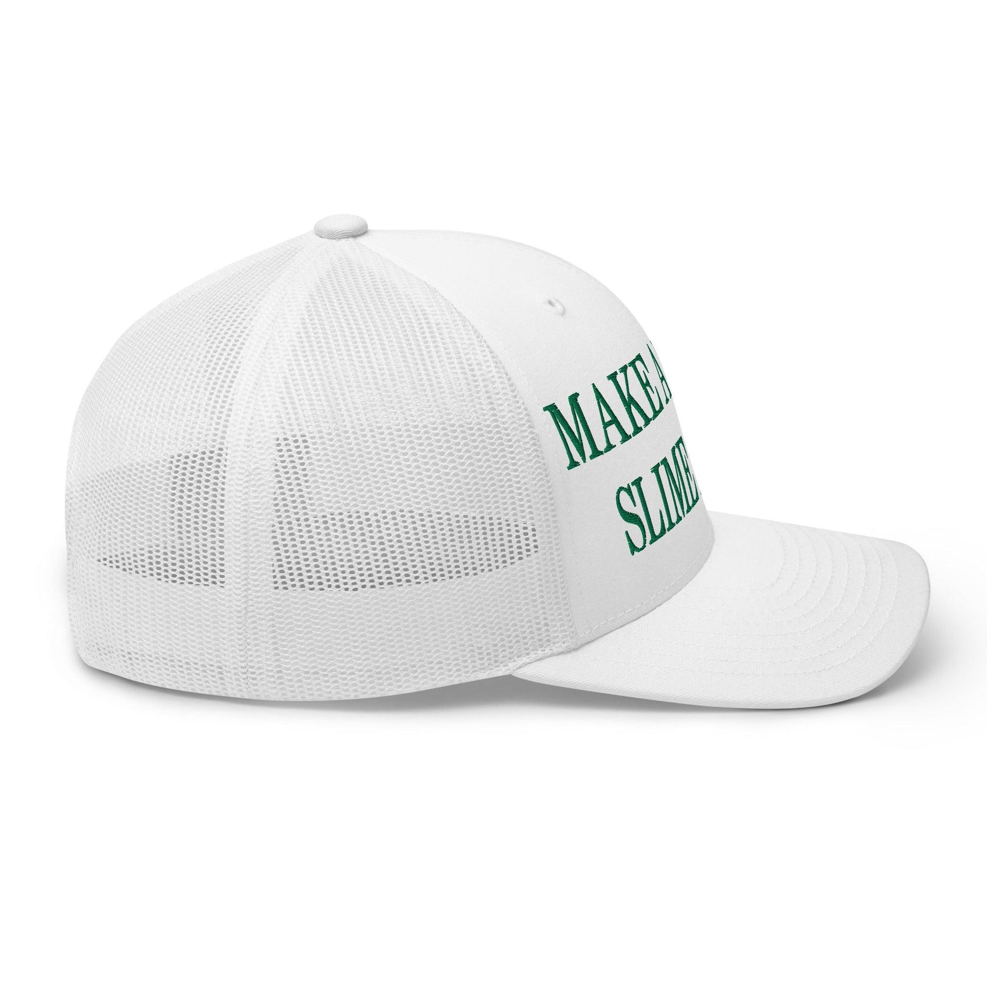 Make Us Slime Again Embroidered Mesh Trucker Hat Capital Crowns Make Again Trucker Hats