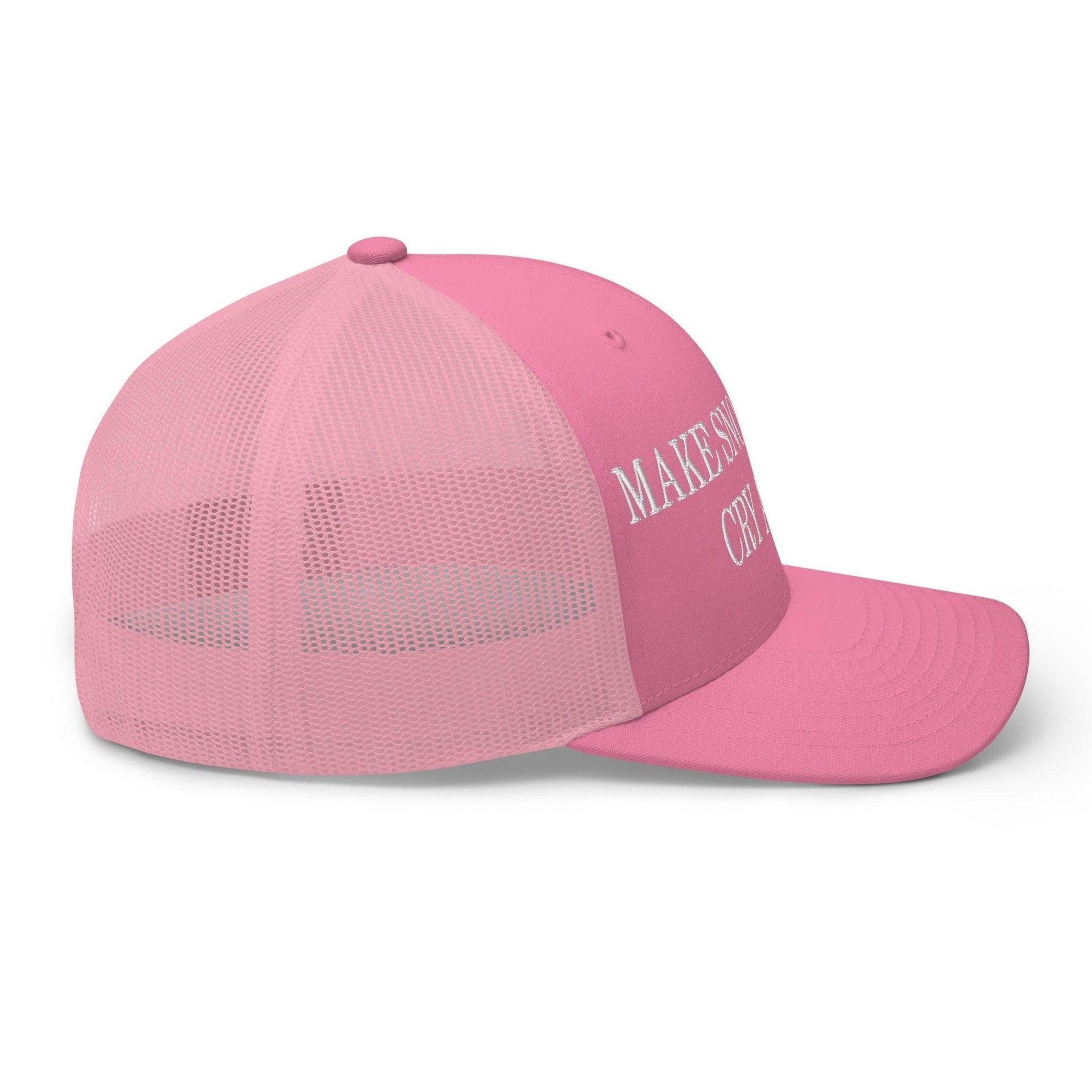 Make Snowflakes Cry Again Embroidered Mesh Trucker Hat Capital Crowns Make Again Trucker Hats