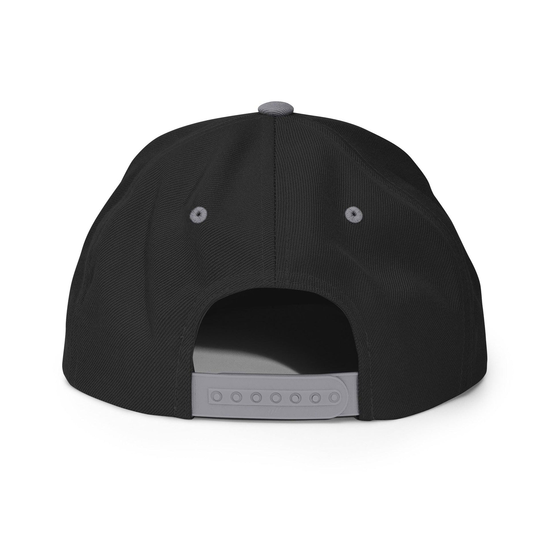 Make Speech Free Again Embroidered Flat Bill Brim Snapback Hat Capital Crowns LADs Make Again