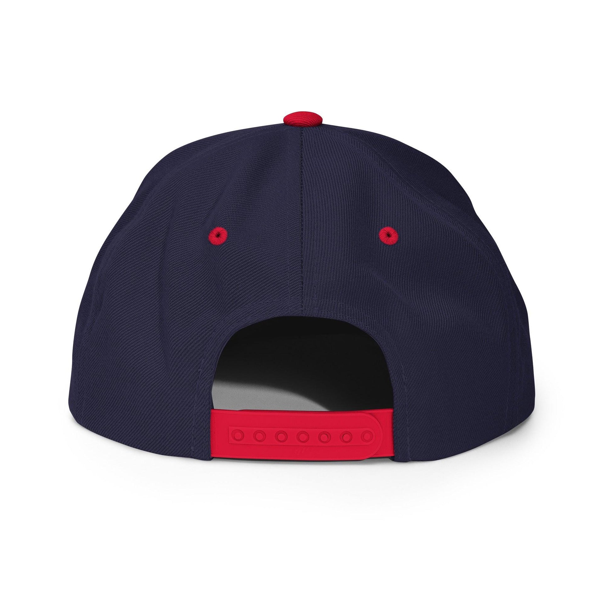 Make Speech Free Again Embroidered Flat Bill Brim Snapback Hat Capital Crowns LADs Make Again