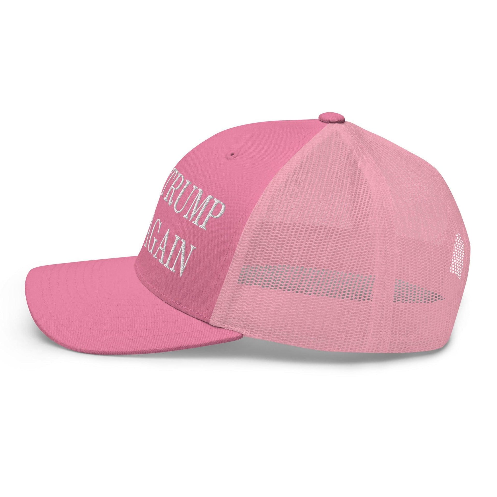 Make Trump Lose Again Embroidered Mesh Trucker Hat Capital Crowns LADs Make Again Trucker Hats