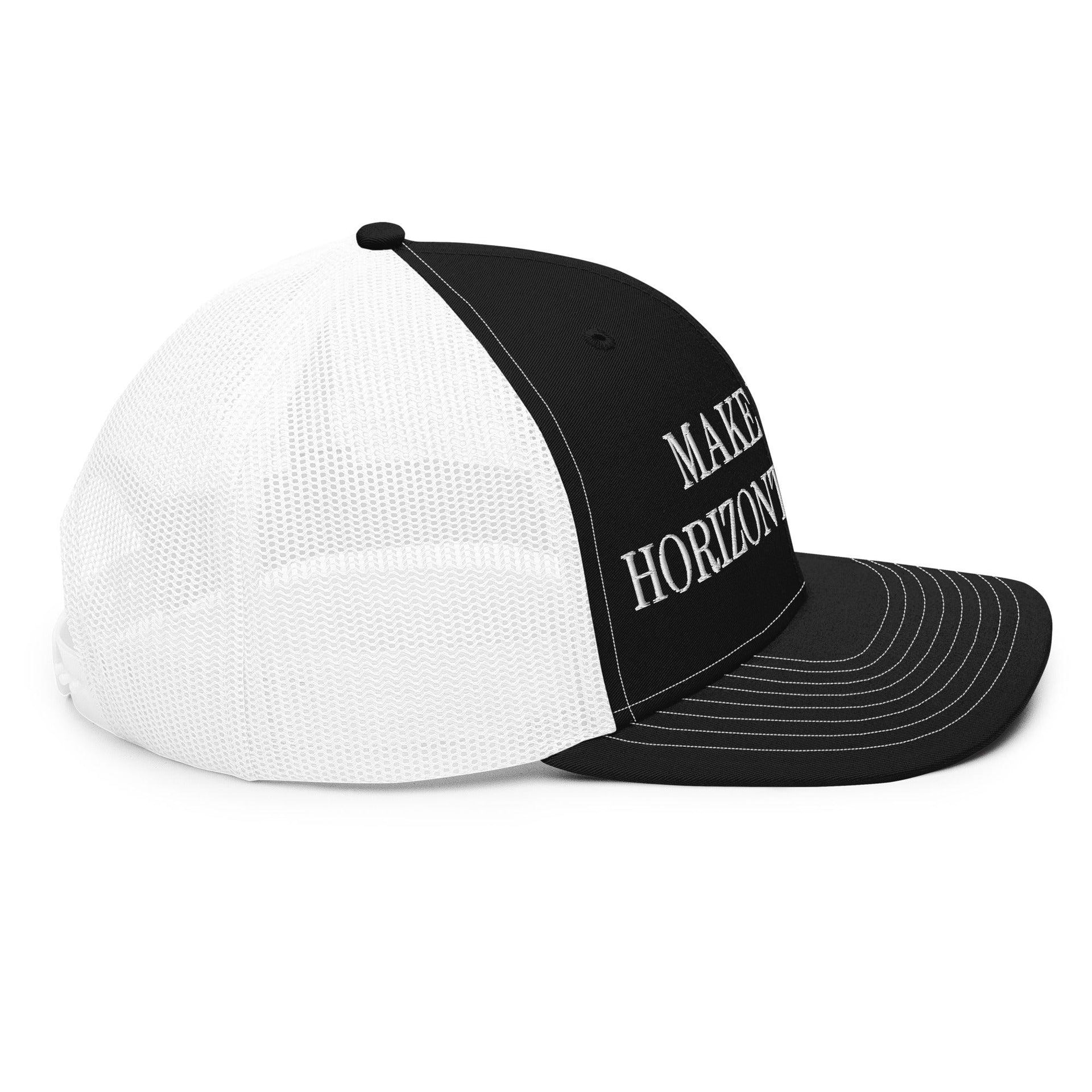 Make Video Horizontal Again Embroidered Classic Mesh Trucker Hat Capital Crowns LADs Make Again Trucker Hats