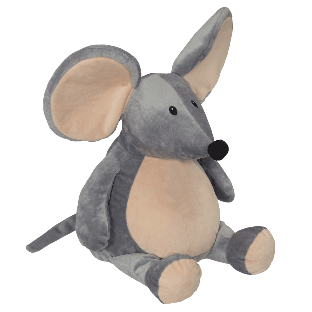Maverick Mouse Buddy embroidable gray mouse