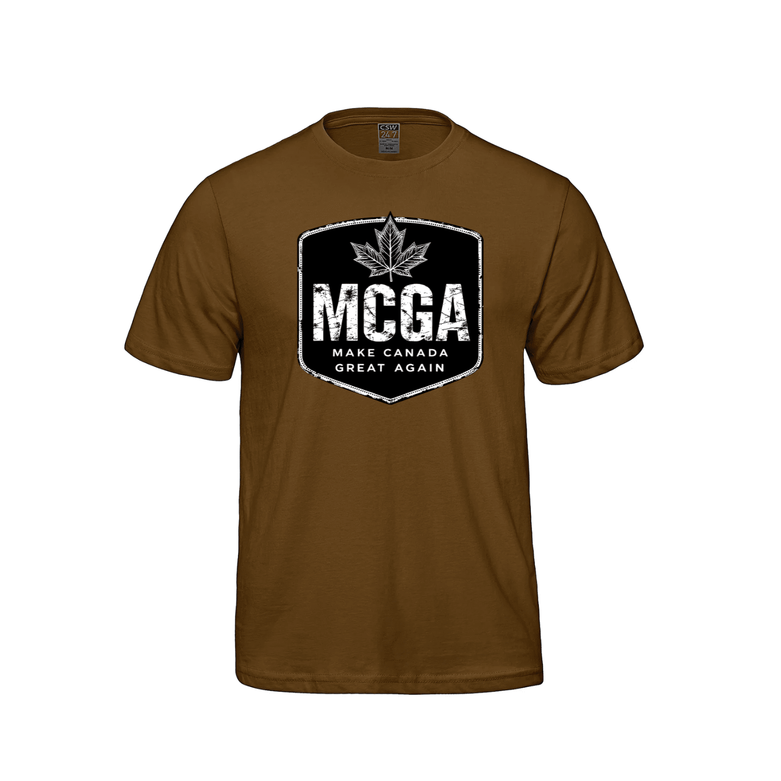 MCGA - Make Canada Great Again T-Shirt - 01 Caramel Canada LADs Make Canada Great Again MCGA T-Shirts - Premium