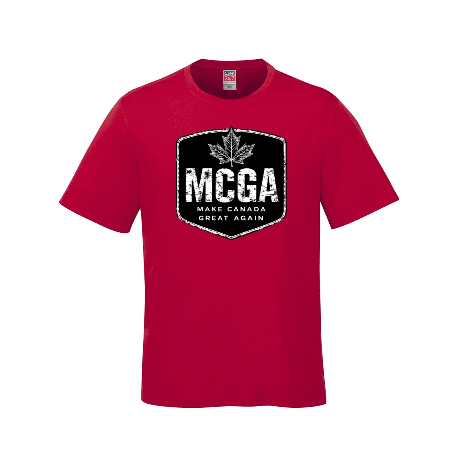 MCGA - Make Canada Great Again T-Shirt - 01 Red Canada LADs Make Canada Great Again MCGA T-Shirts - Premium