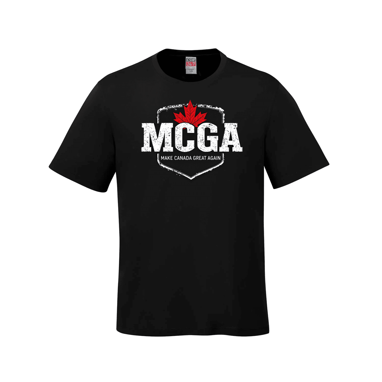 MCGA - Make Canada Great Again T-Shirt - 02 Black Canada Make Canada Great Again MCGA T-Shirts - Premium