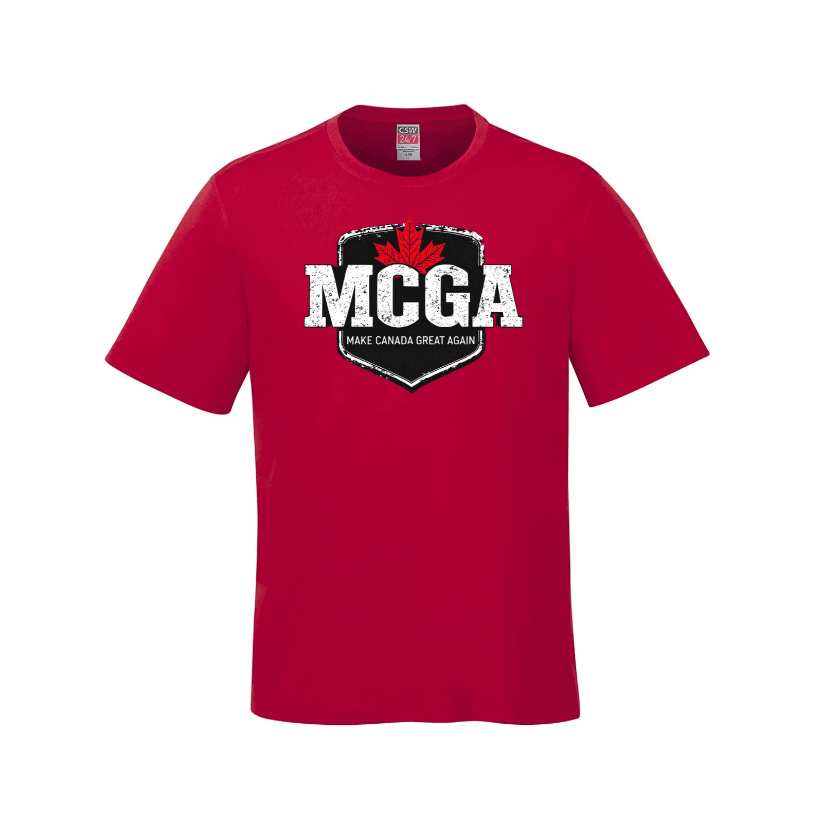 MCGA - Make Canada Great Again T-Shirt - 02 Red Canada Make Canada Great Again MCGA T-Shirts - Premium