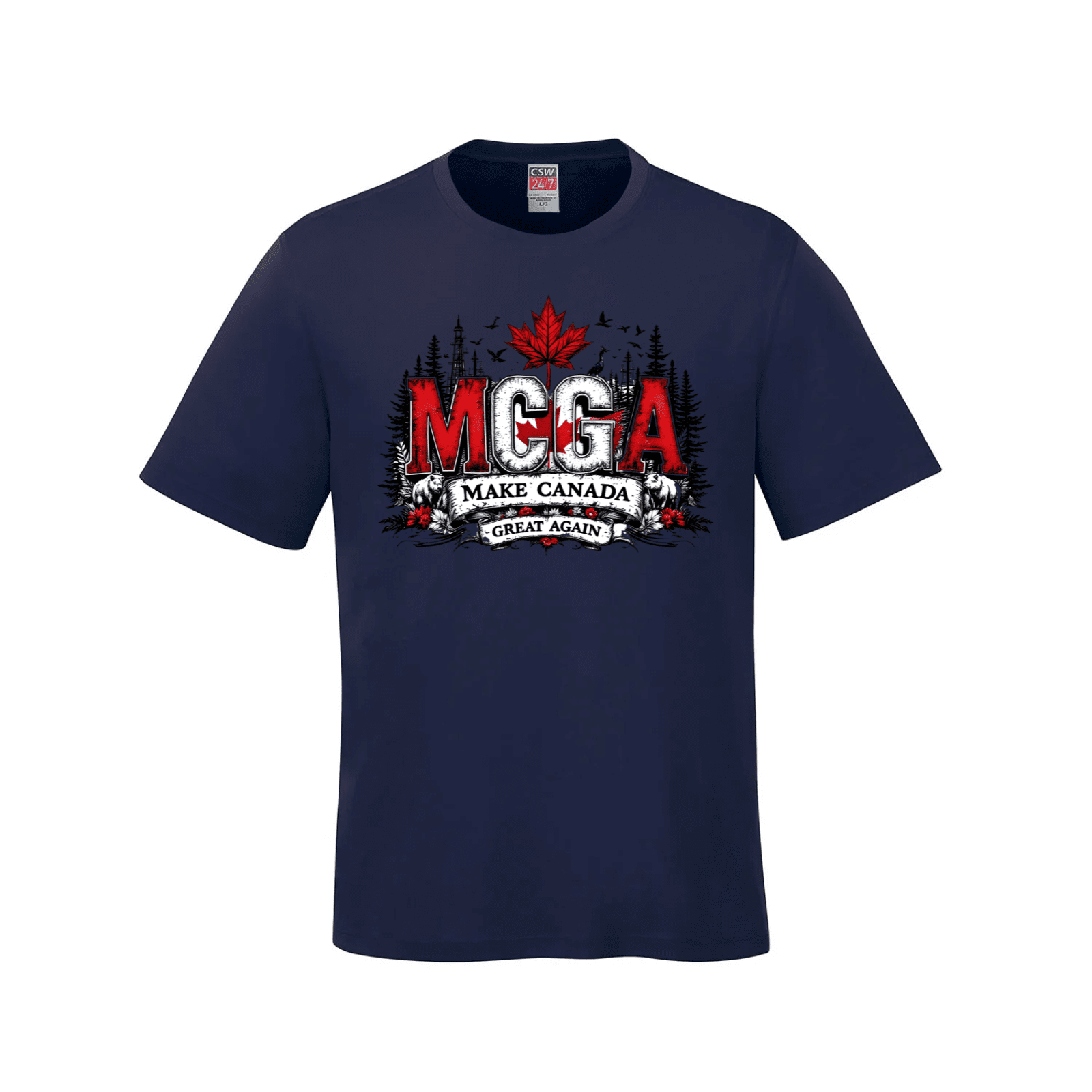 MCGA - Make Canada Great Again T-Shirt - 03 Canada Make Canada Great Again MCGA T-Shirts - Premium