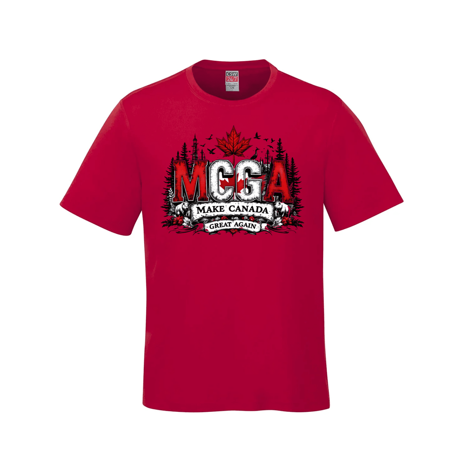 MCGA - Make Canada Great Again T-Shirt - 03 Canada Make Canada Great Again MCGA T-Shirts - Premium