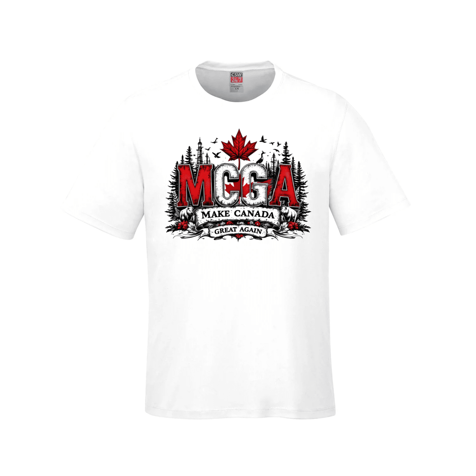 MCGA - Make Canada Great Again T-Shirt - 03 Canada Make Canada Great Again MCGA T-Shirts - Premium