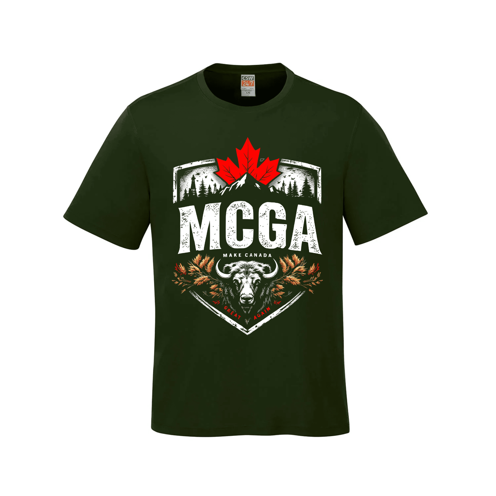 MCGA - Make Canada Great Again T-Shirt - 04 Canada LADs Make Canada Great Again MCGA T-Shirts - Premium