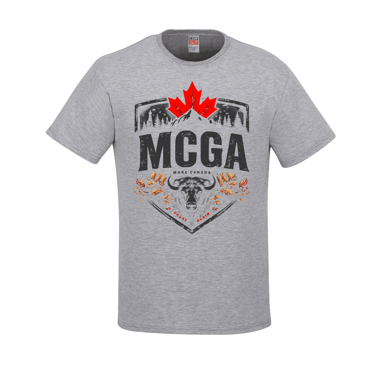 MCGA - Make Canada Great Again T-Shirt - 04 Canada LADs Make Canada Great Again MCGA T-Shirts - Premium