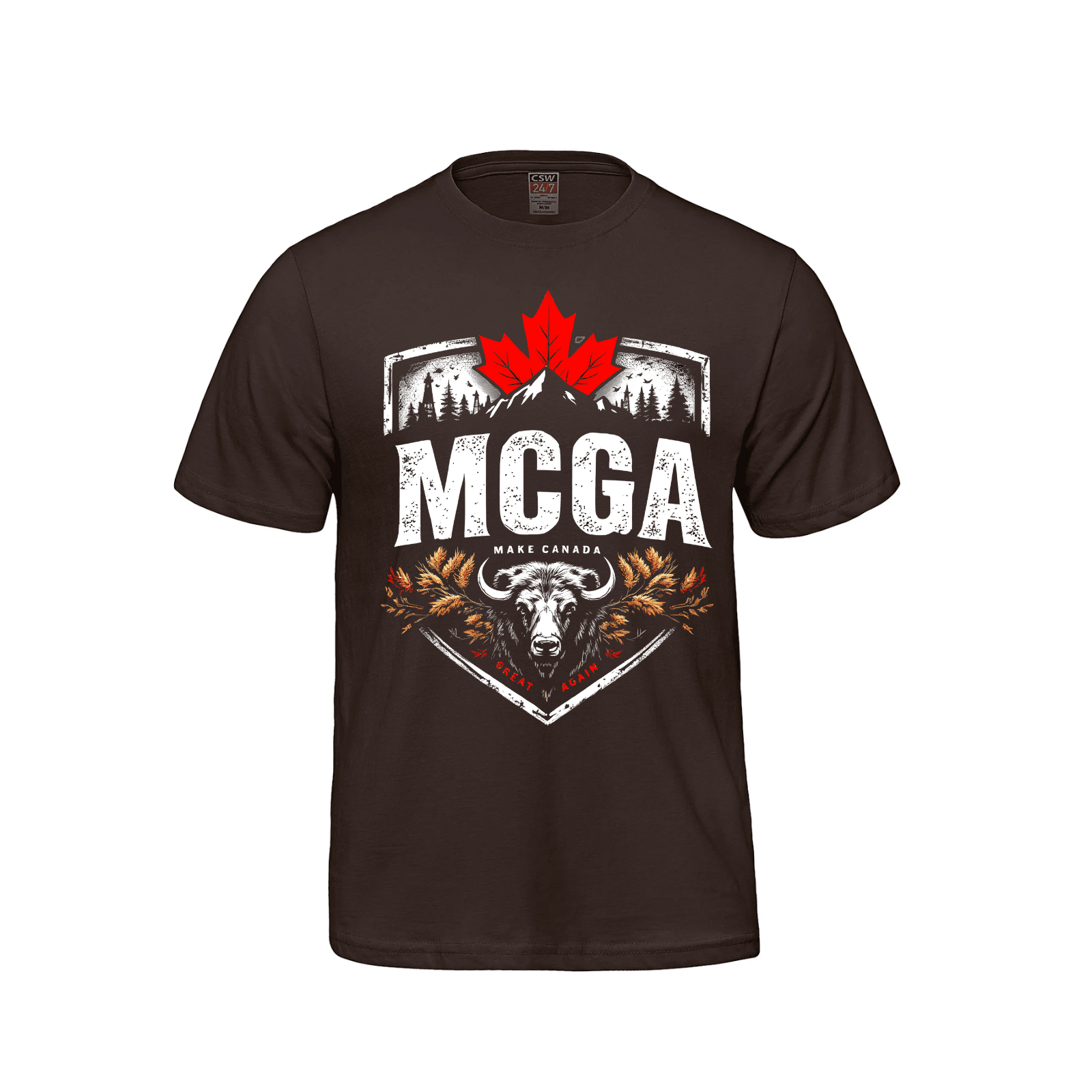 MCGA - Make Canada Great Again T-Shirt - 04 Canada LADs Make Canada Great Again MCGA T-Shirts - Premium
