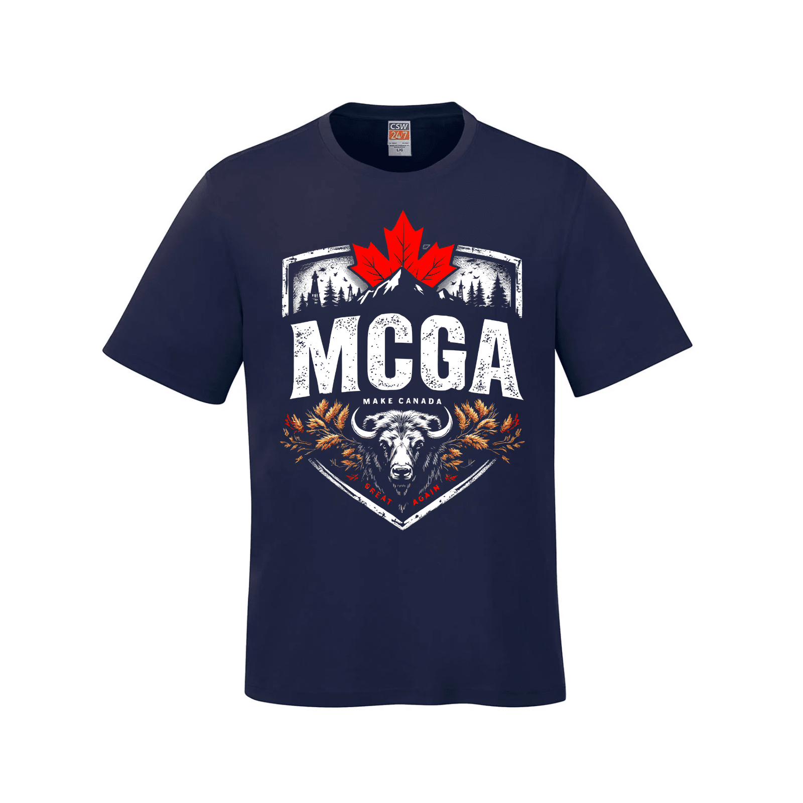 MCGA - Make Canada Great Again T-Shirt - 04 Canada LADs Make Canada Great Again MCGA T-Shirts - Premium