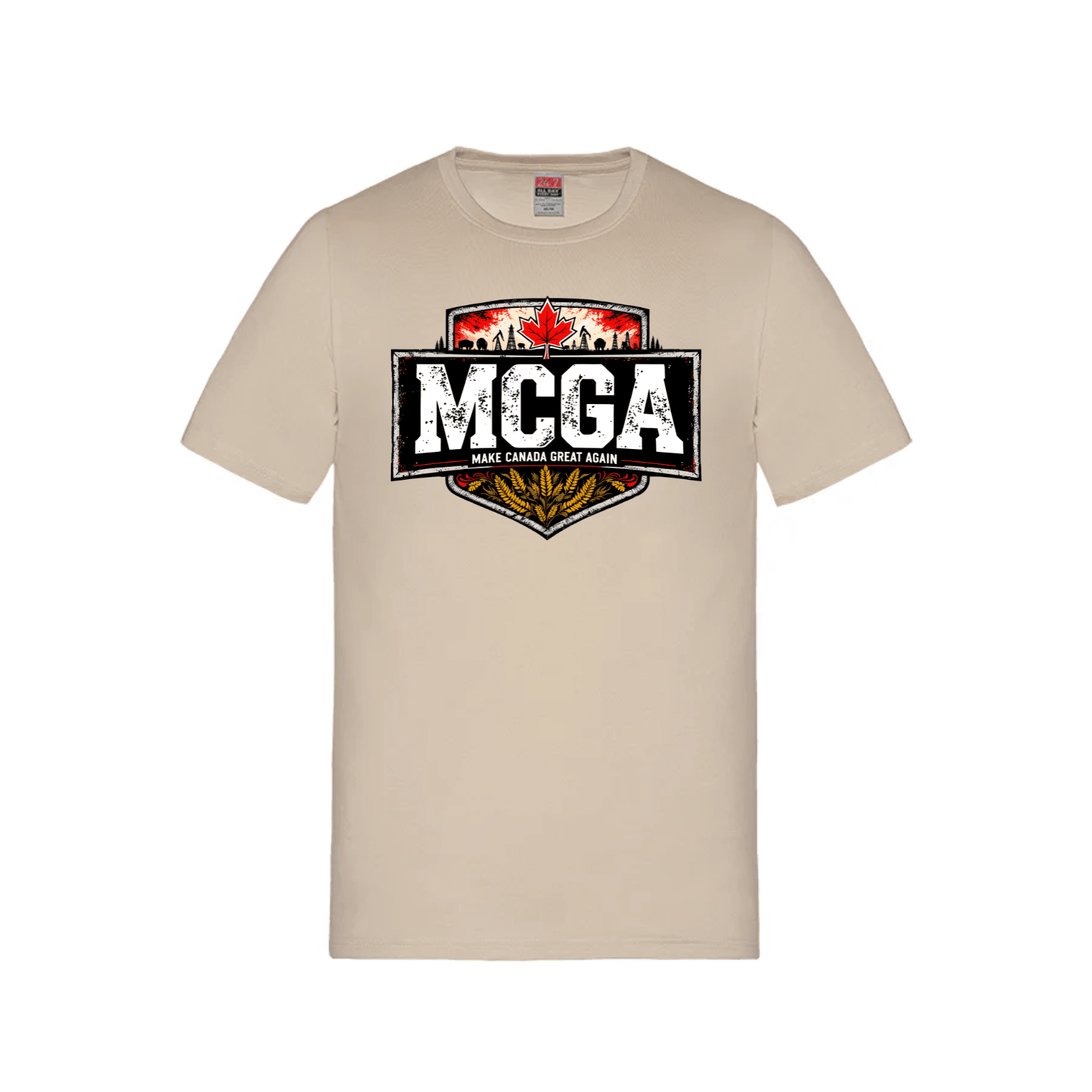 MCGA Shield Style Tee – Strength in Unity - 06 Canada Make Canada Great Again MCGA T-Shirts - Premium