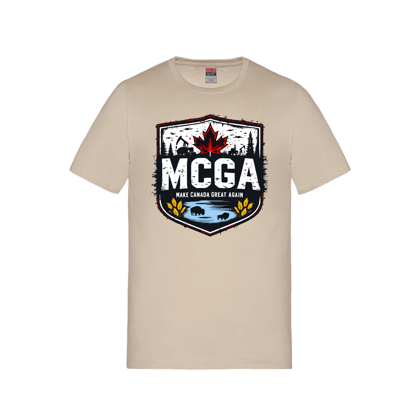MCGA Western Heritage Tee – Honoring Canada’s Heartland - 05 Canada Make Canada Great Again MCGA T-Shirts - Premium