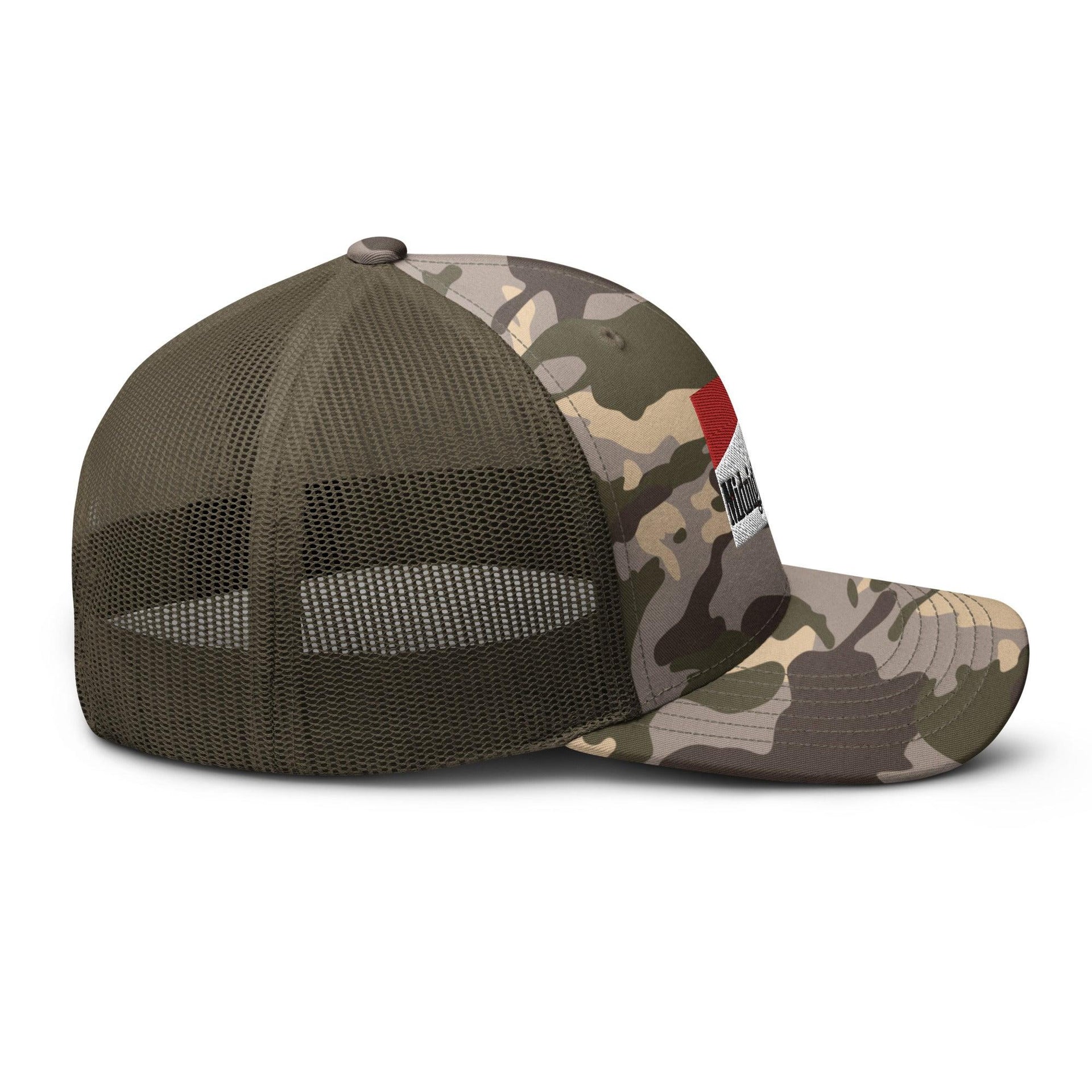 Midnight Toker Camo Trucker Hat Capital Crowns Funny Trucker Hats