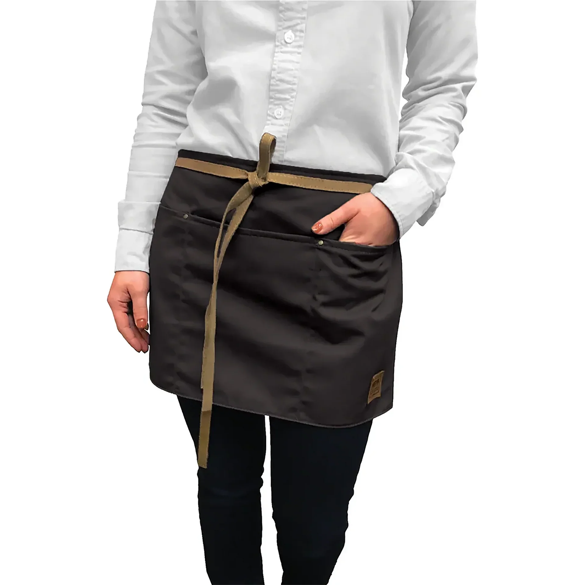 Mirvik The Minimalist - Server Apron Black apron Mirvik