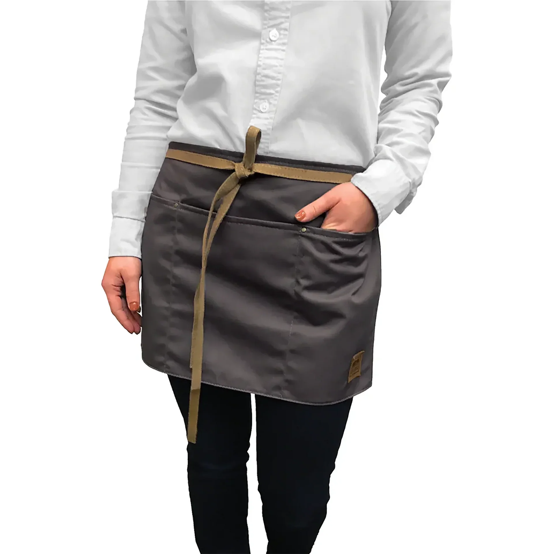 Mirvik The Minimalist - Server Apron Gray apron Mirvik