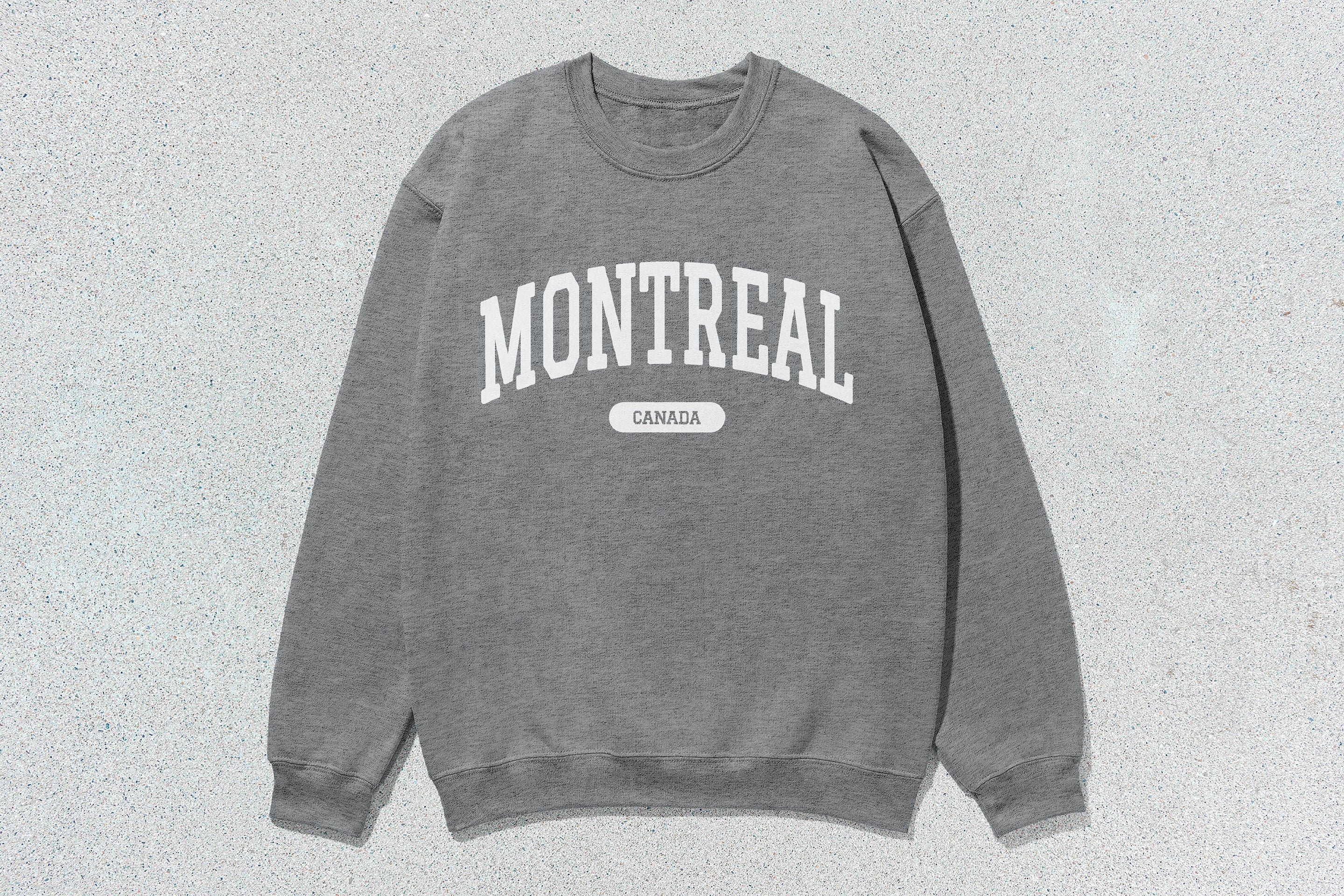 Montreal - Unisex Heavy Blend™ Crewneck Sweatshirt athletic heather Canada Cities crewnecks hoodies sweaters