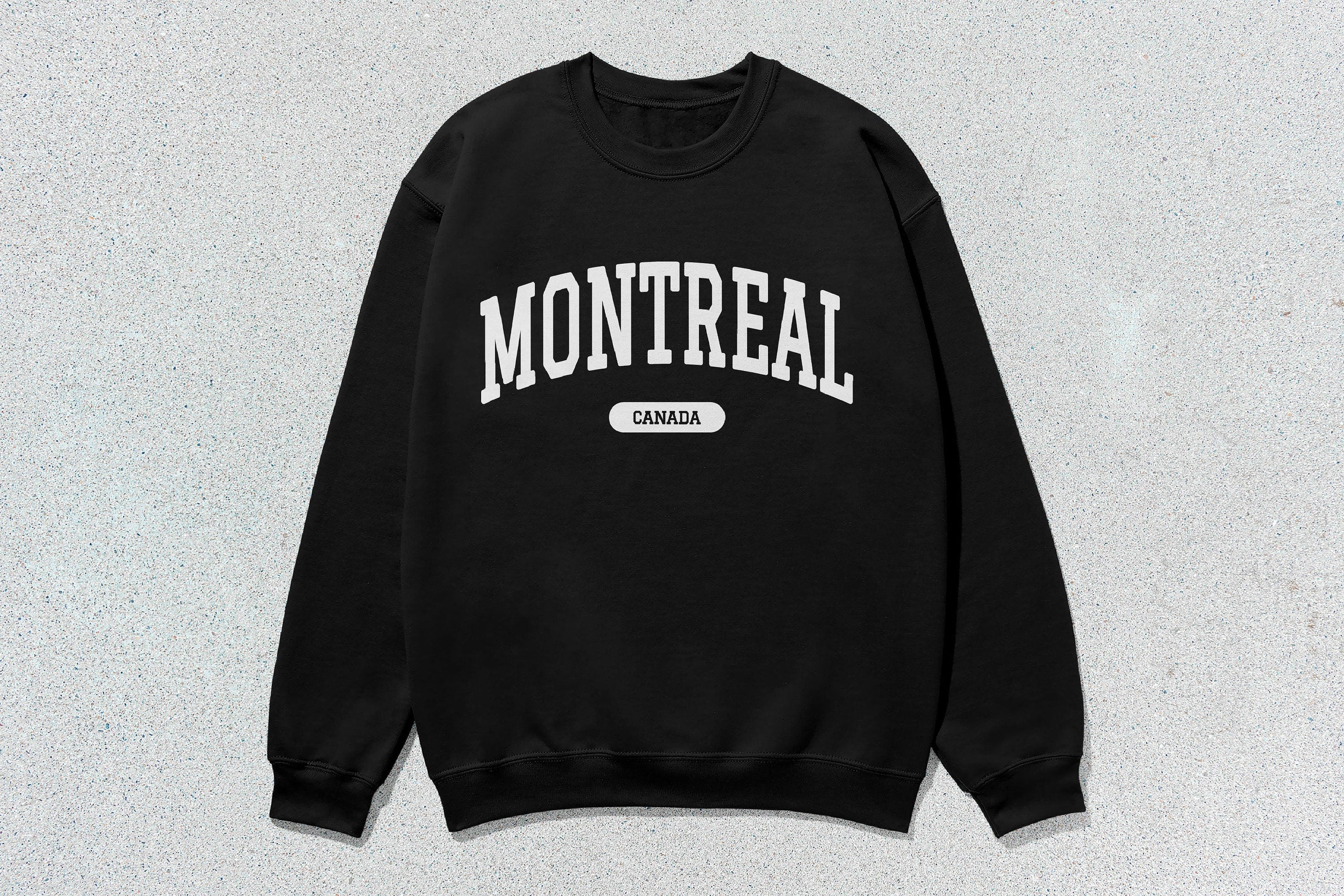 Montreal - Unisex Heavy Blend™ Crewneck Sweatshirt Black Canada Cities crewnecks hoodies sweaters