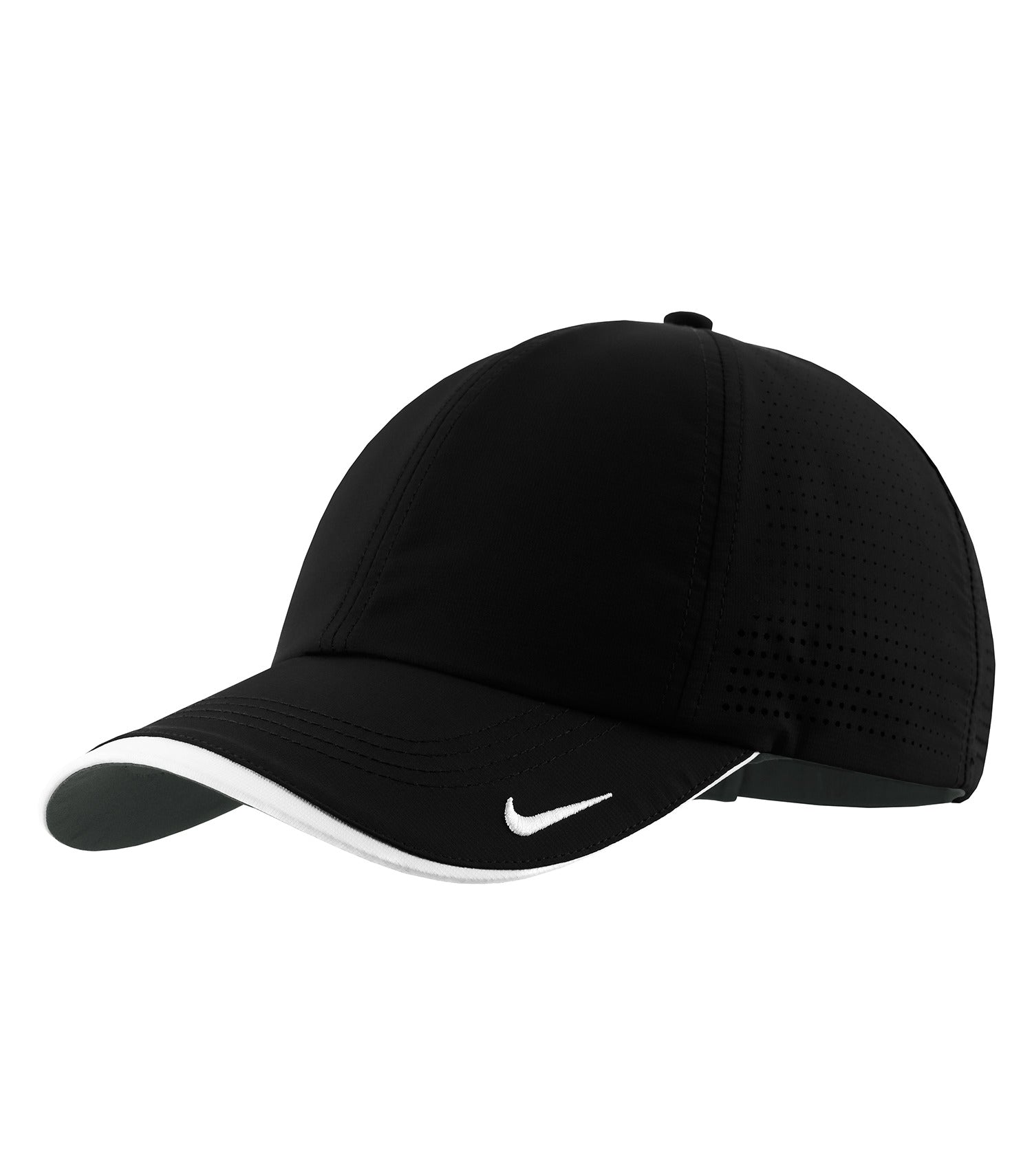Nike - NIKE Dri-FIT PERFORATED PERFORMANCE CAP. - NKFB6445 Black Nike NKFB6445
