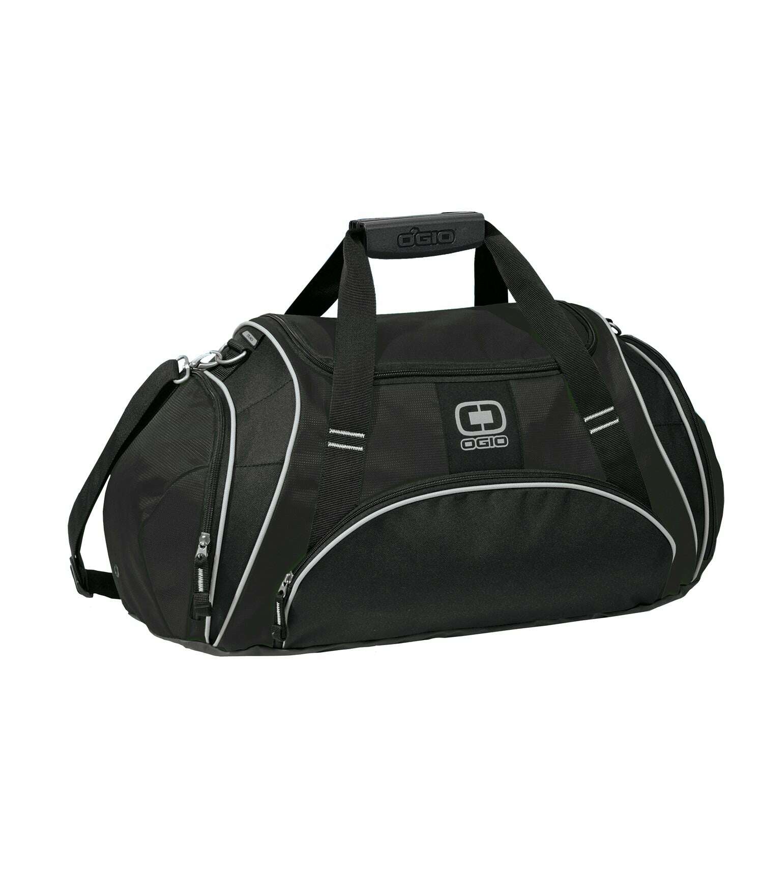Ogio Crunch Duffel Bag - The Ultimate Stylish and Versatile Travel Companion Black durable travel bag fashionable duffel gym bag Ogio bags Ogio Crunch Duffel Bag stylish travel bag travel companion bag versatile duffel