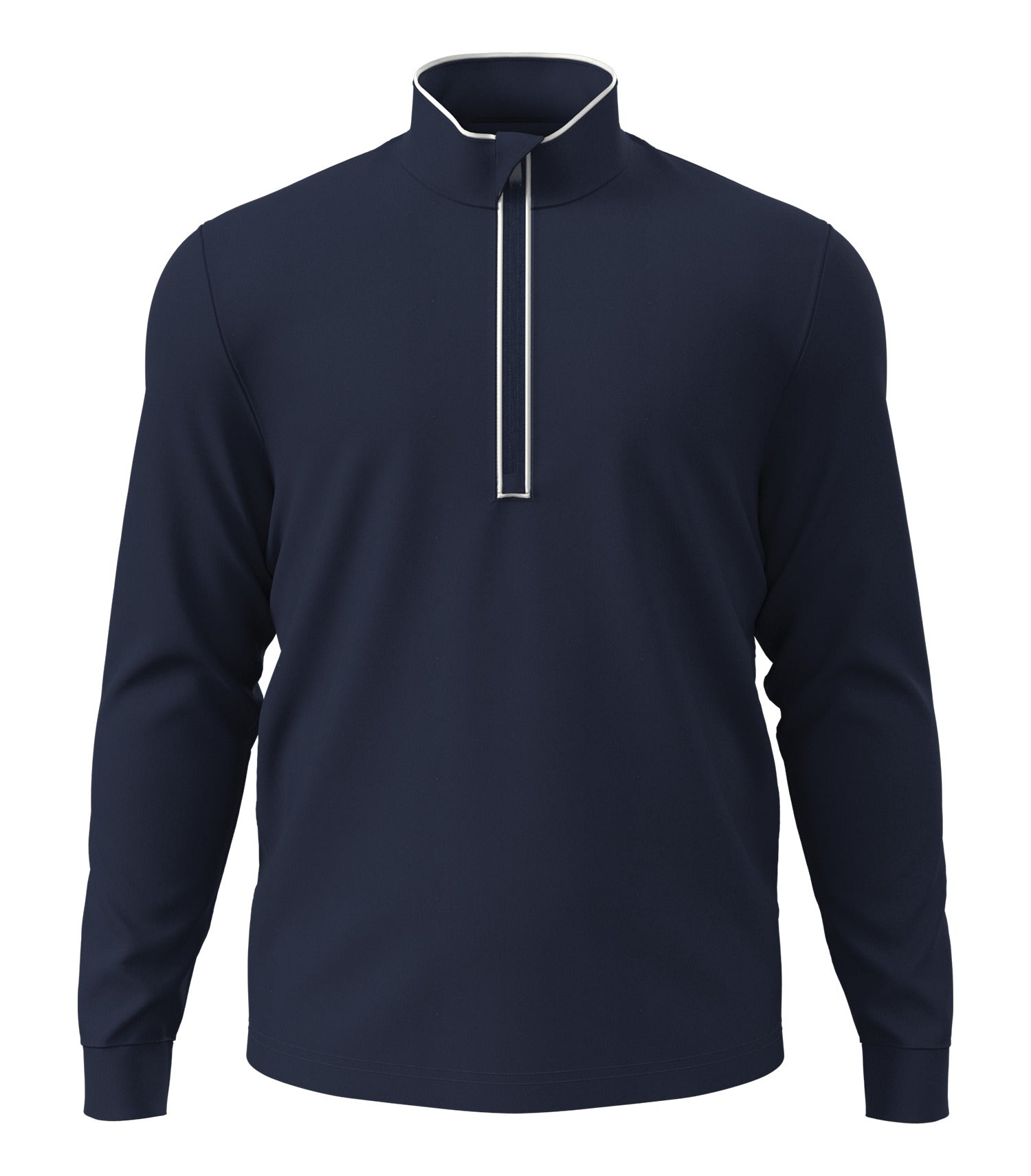 OriginalPenguin - ORIGINAL PENGUIN&reg; LIGHTWEIGHT EARL 1/4 ZIP. - OGM100 Black Iris Blue OGM100 OriginalPenguin