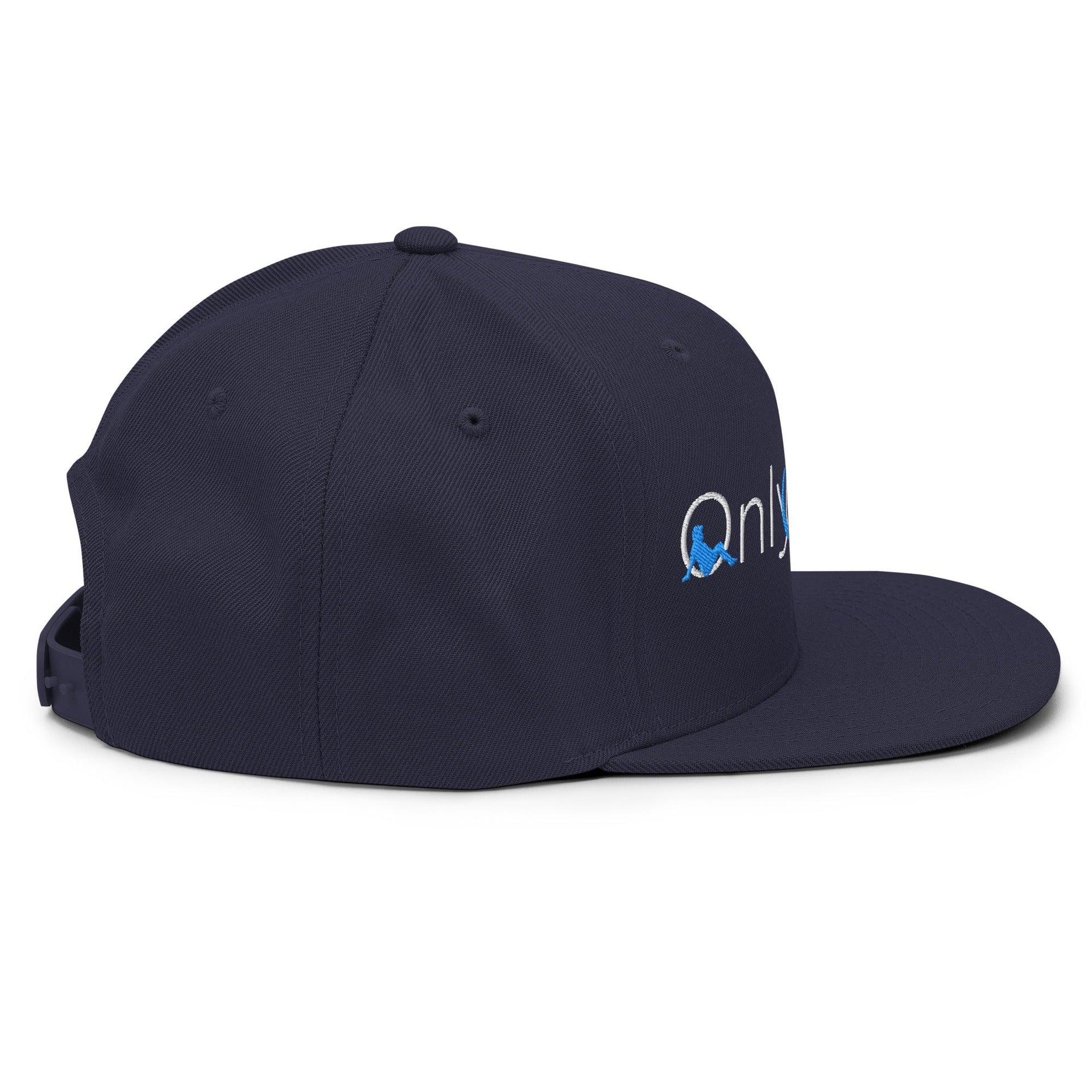 Only Dads Embroidered Flat Bill Brim Snapback Hat Capital Crowns Funny Snapback Hats