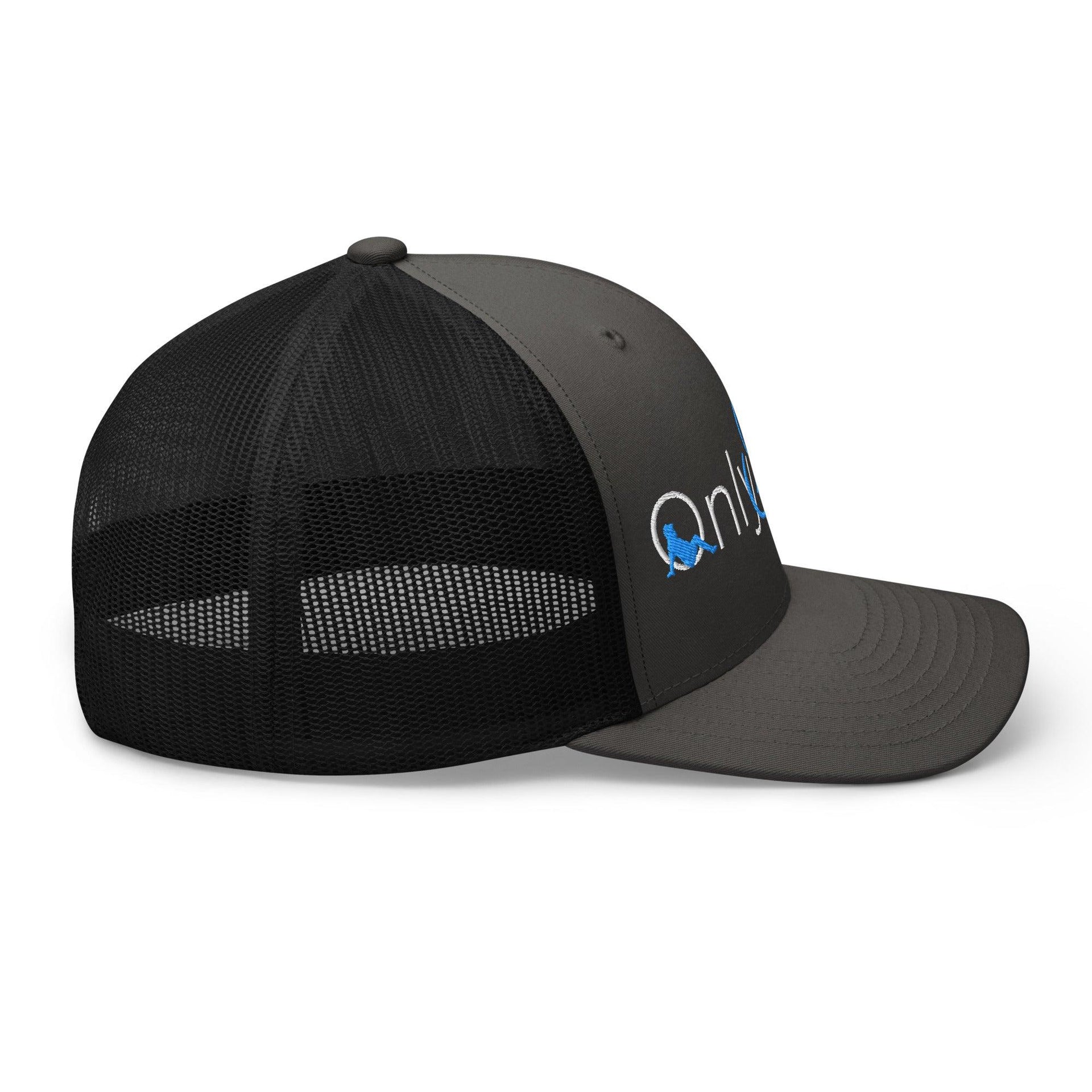 Only Dads Embroidered Mesh Trucker Hat Capital Crowns Funny Trucker Hats