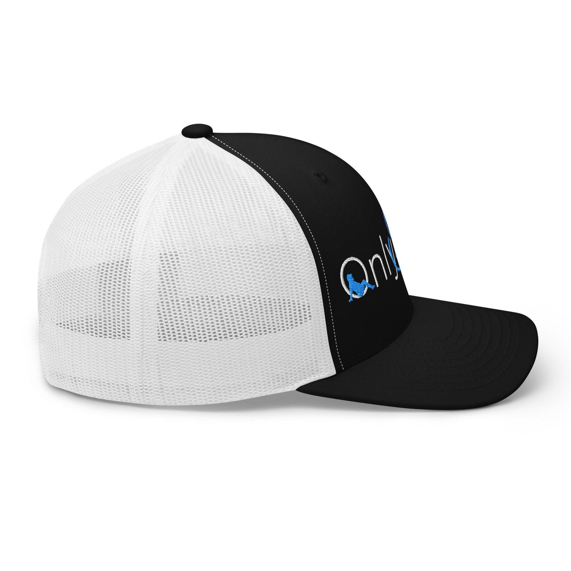 Only Dads Embroidered Mesh Trucker Hat Capital Crowns Funny Trucker Hats