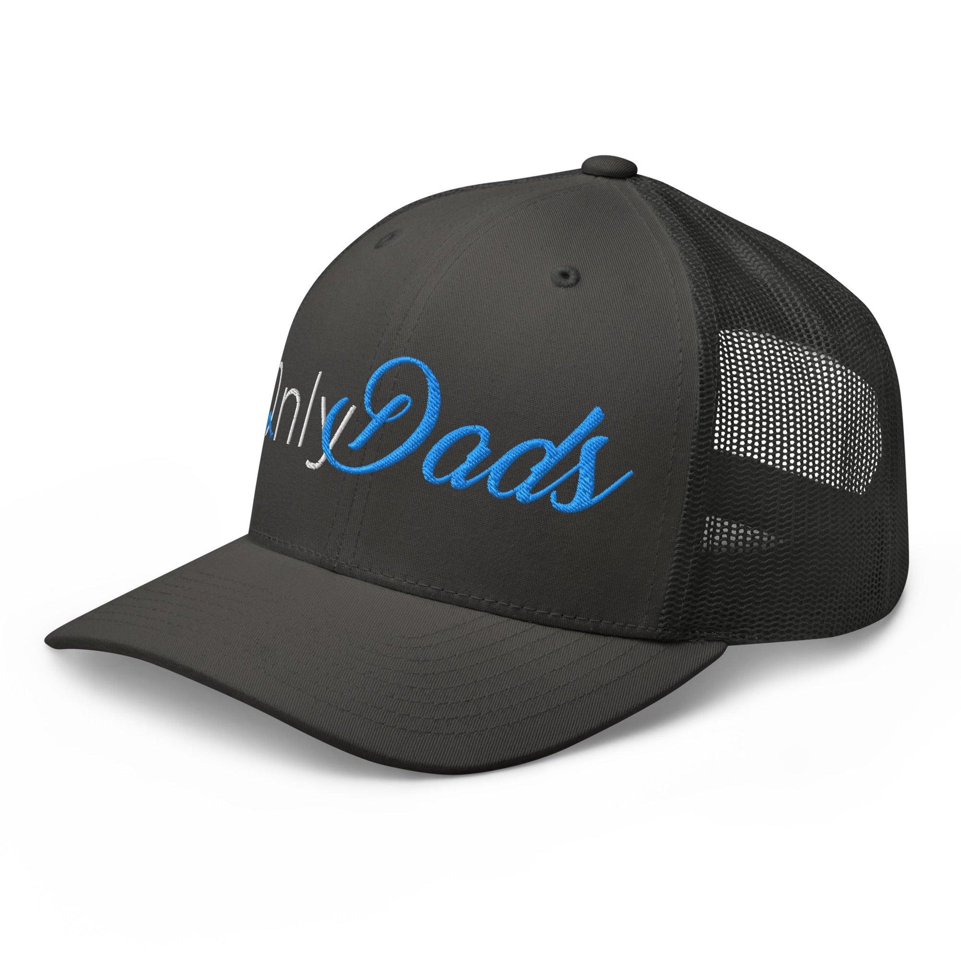 Only Dads Embroidered Mesh Trucker Hat Capital Crowns Funny Trucker Hats