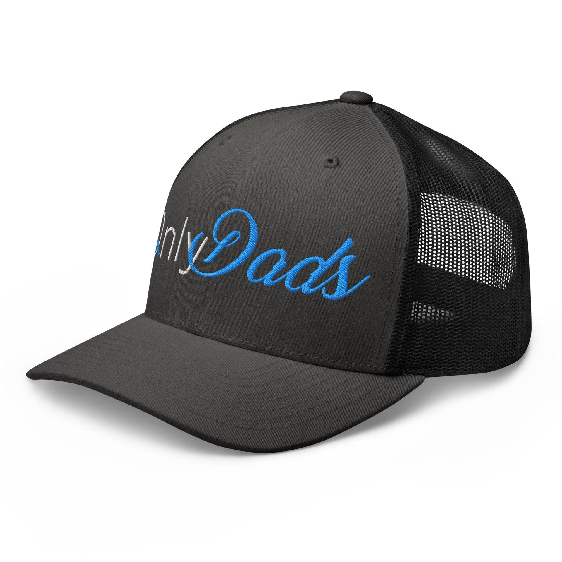 Only Dads Embroidered Mesh Trucker Hat Capital Crowns Funny Trucker Hats