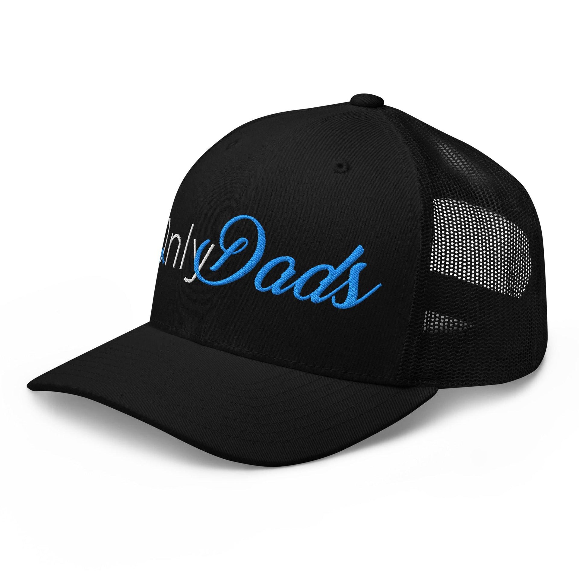 Only Dads Embroidered Mesh Trucker Hat Capital Crowns Funny Trucker Hats