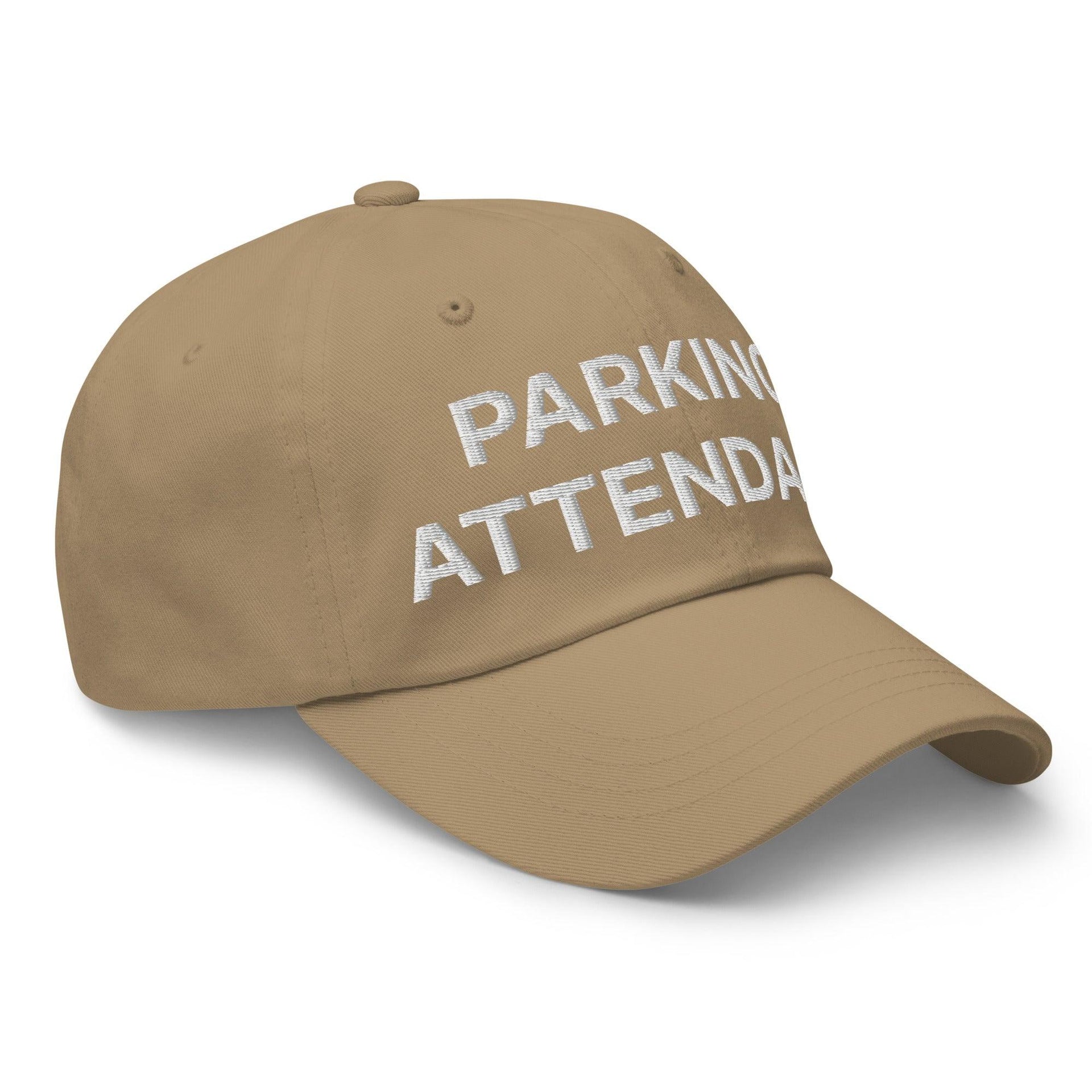 Parking Attendant Uniform Work Embroidered Dad Hat Capital Crowns Dad Hats Work