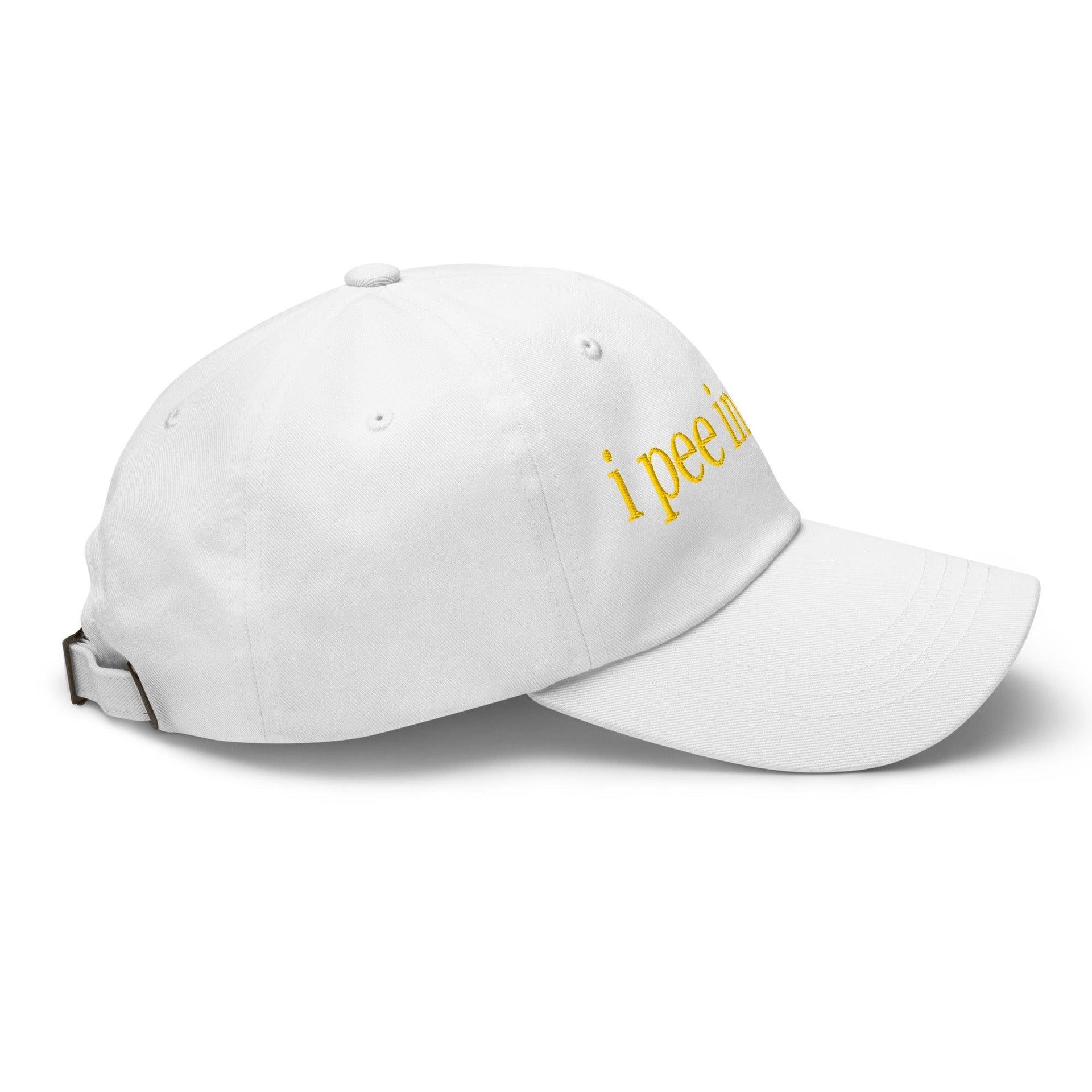 I Pee in Pools Embroidered Dad Hat Capital Crowns Dad Hats Funny