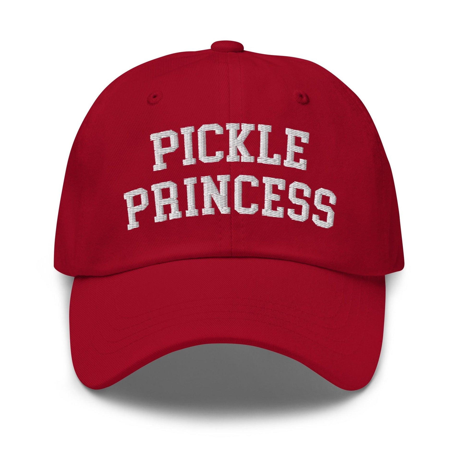 Pickle Princess Dad Hat Cranberry Capital Crowns Dad Hats Funny