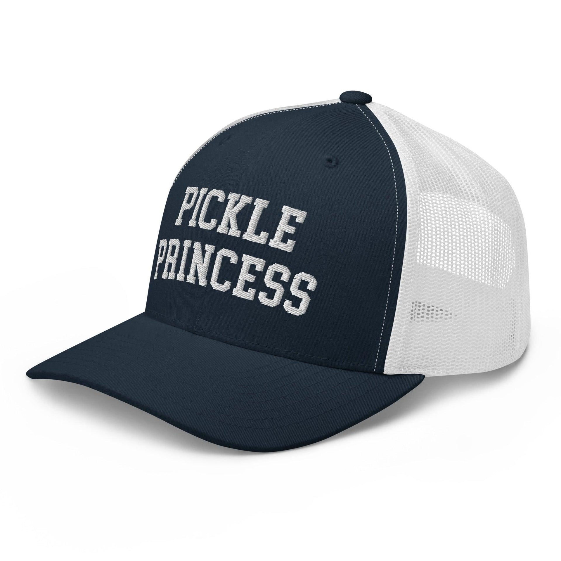 Pickle Princess Retro Trucker Hat Capital Crowns Funny Trucker Hats