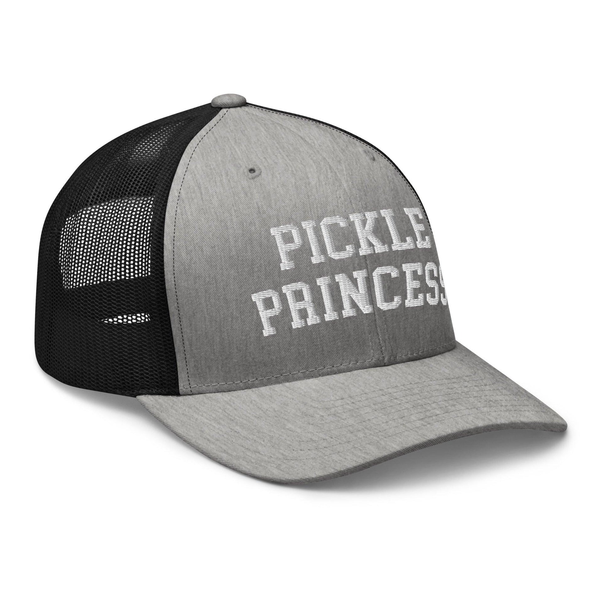 Pickle Princess Retro Trucker Hat Capital Crowns Funny Trucker Hats