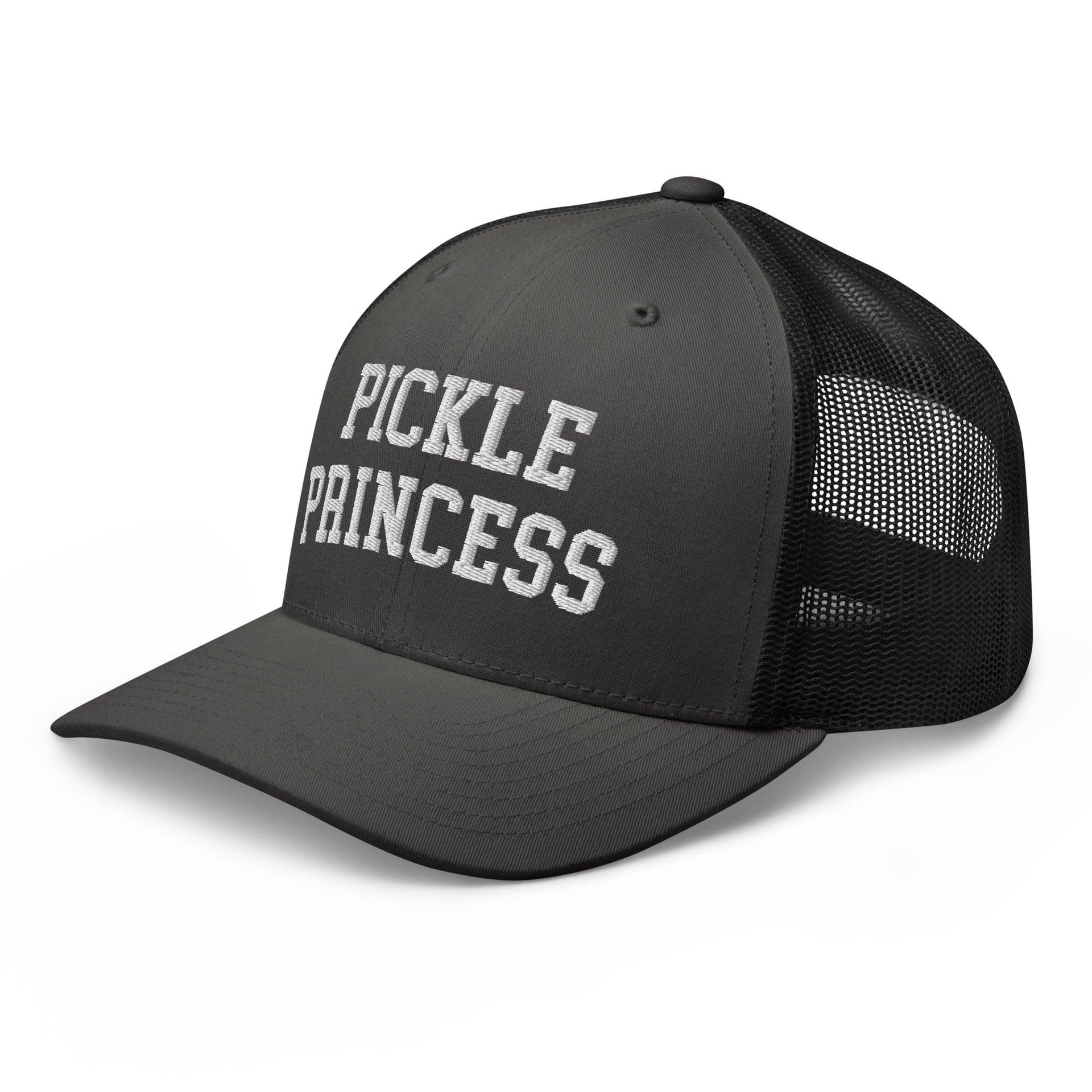Pickle Princess Retro Trucker Hat Capital Crowns Funny Trucker Hats