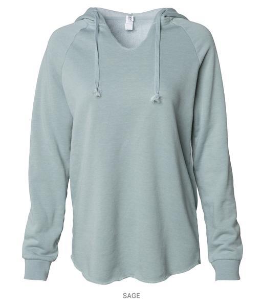 PRM2500 Women’s California Wave Wash Hooded Pullover