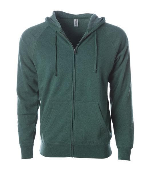 PRM33SBZ - Unisex Special Blend Zip Hooded Sweatshirt Moss