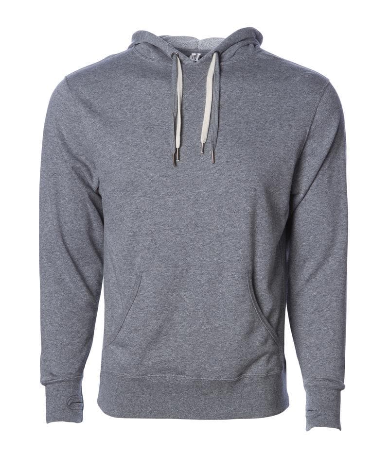 PRM90HT Unisex Heather French Terry Hooded Pullover - Salt