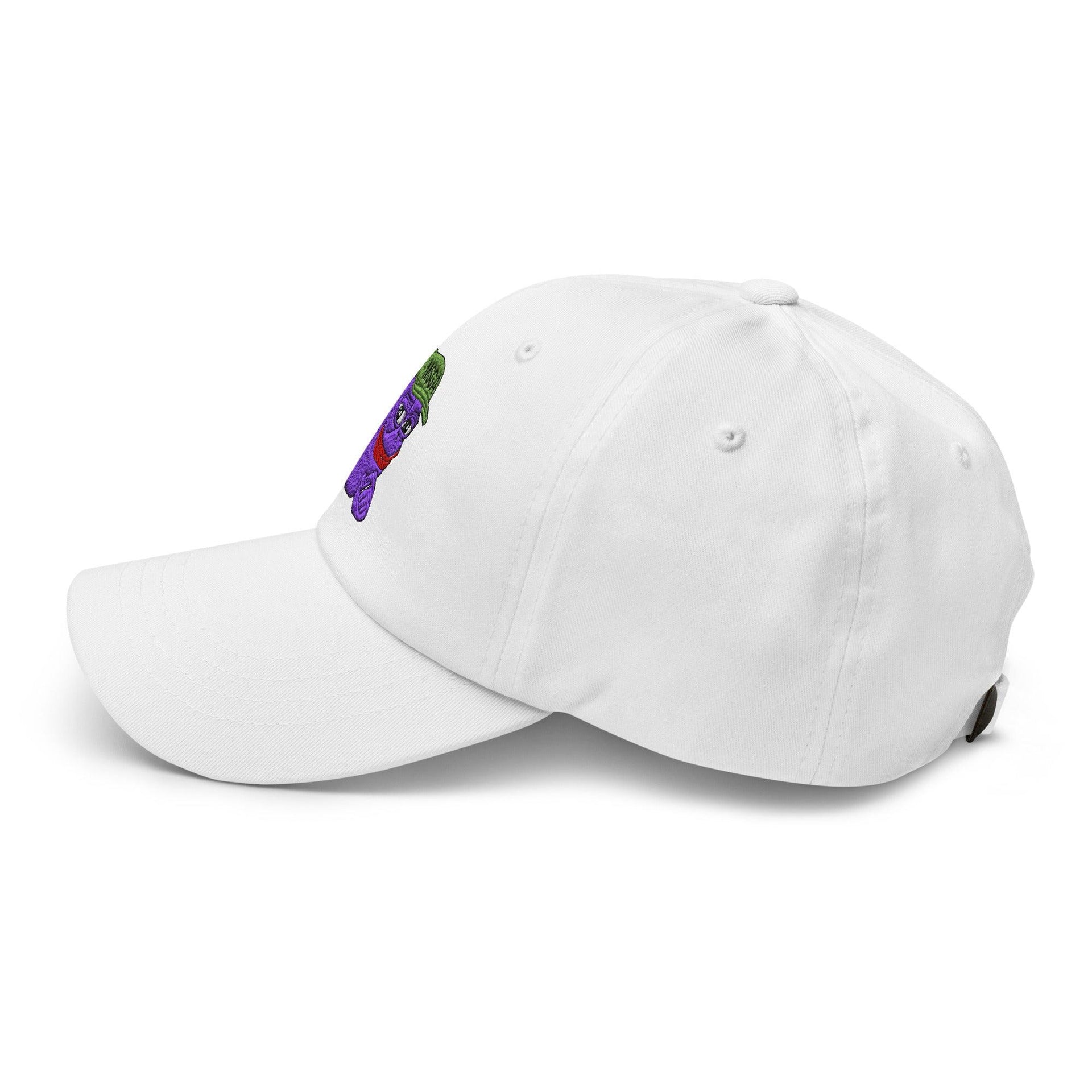 $PURPE Purple Pepe Embroidered Dad Hat Capital Crowns Crypto Dad Hats Funny hat