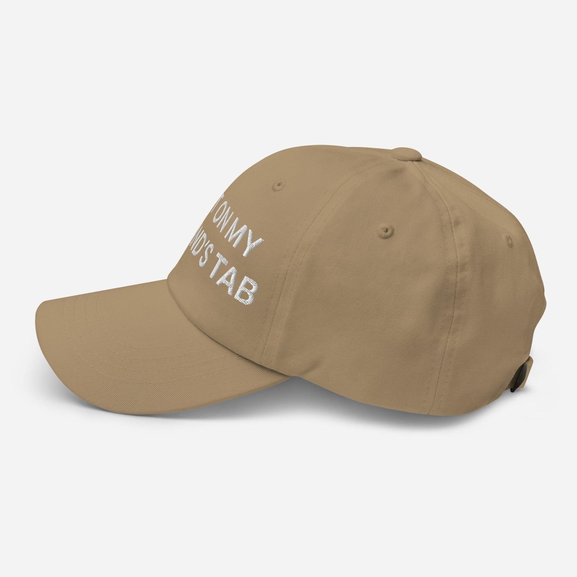 Put It on My Husband's Tab Embroidered Dad Hat Capital Crowns Dad Hats Funny