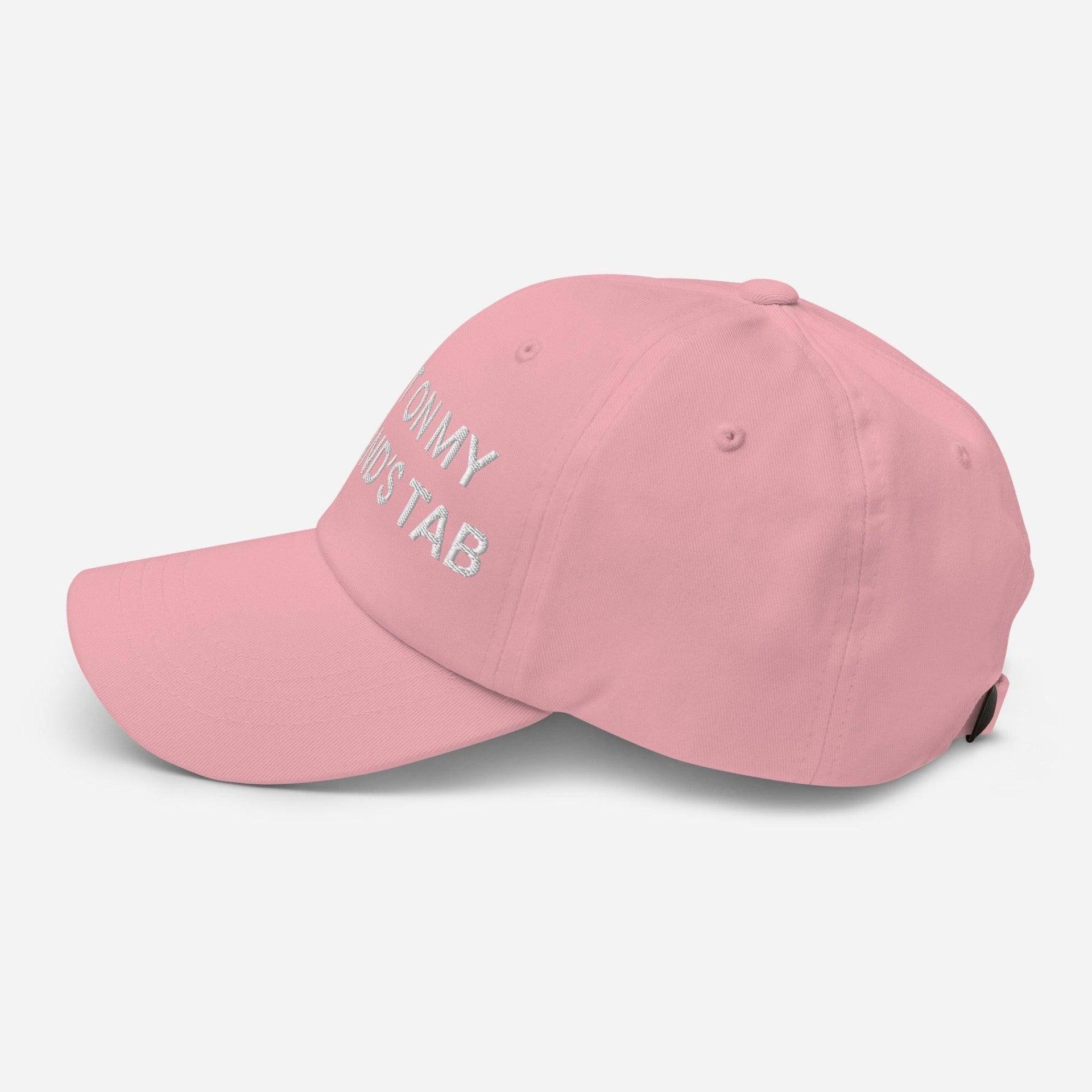 Put It on My Husband's Tab Embroidered Dad Hat Capital Crowns Dad Hats Funny
