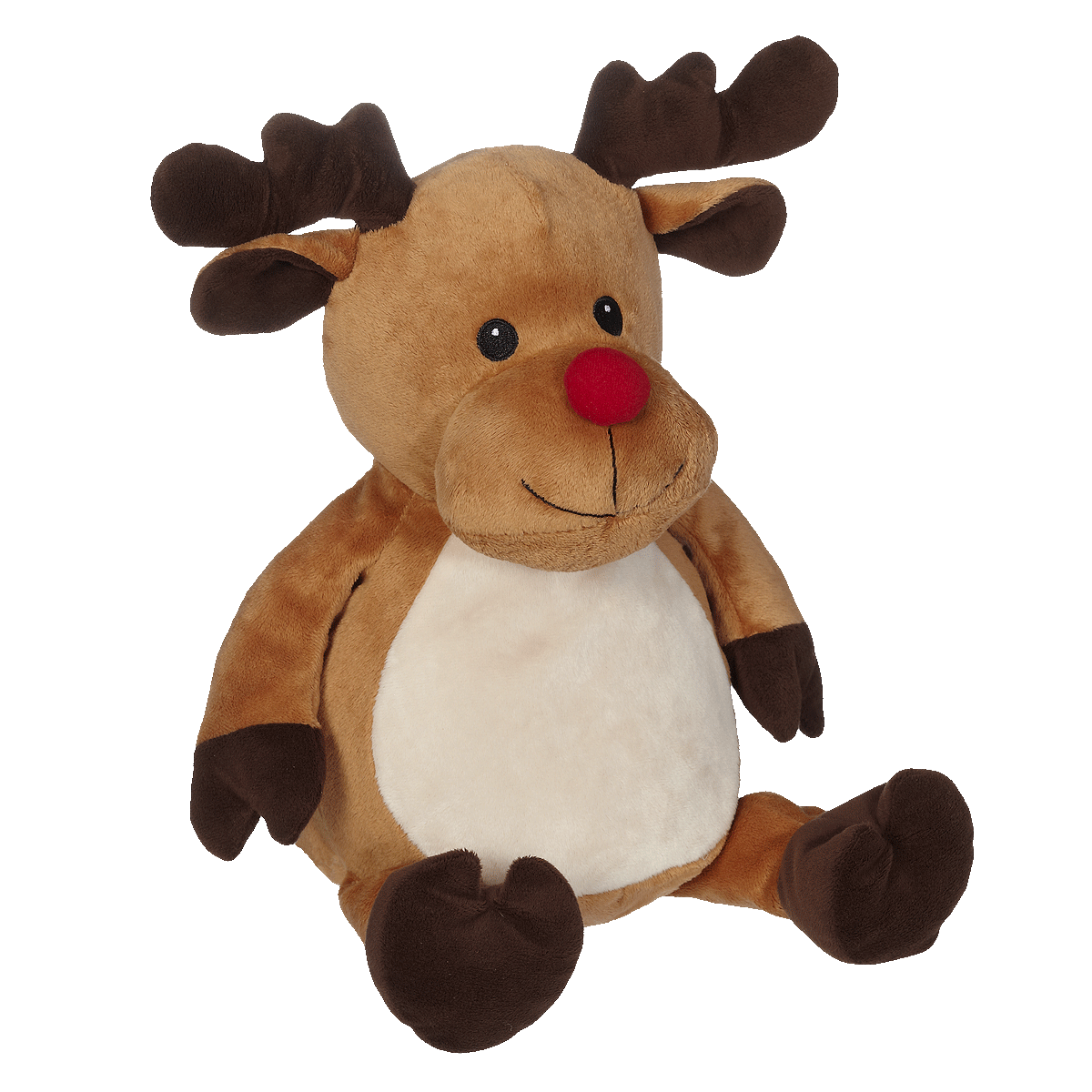 Randy Reindeer Buddy brown embroidable Reindeer teddy bear